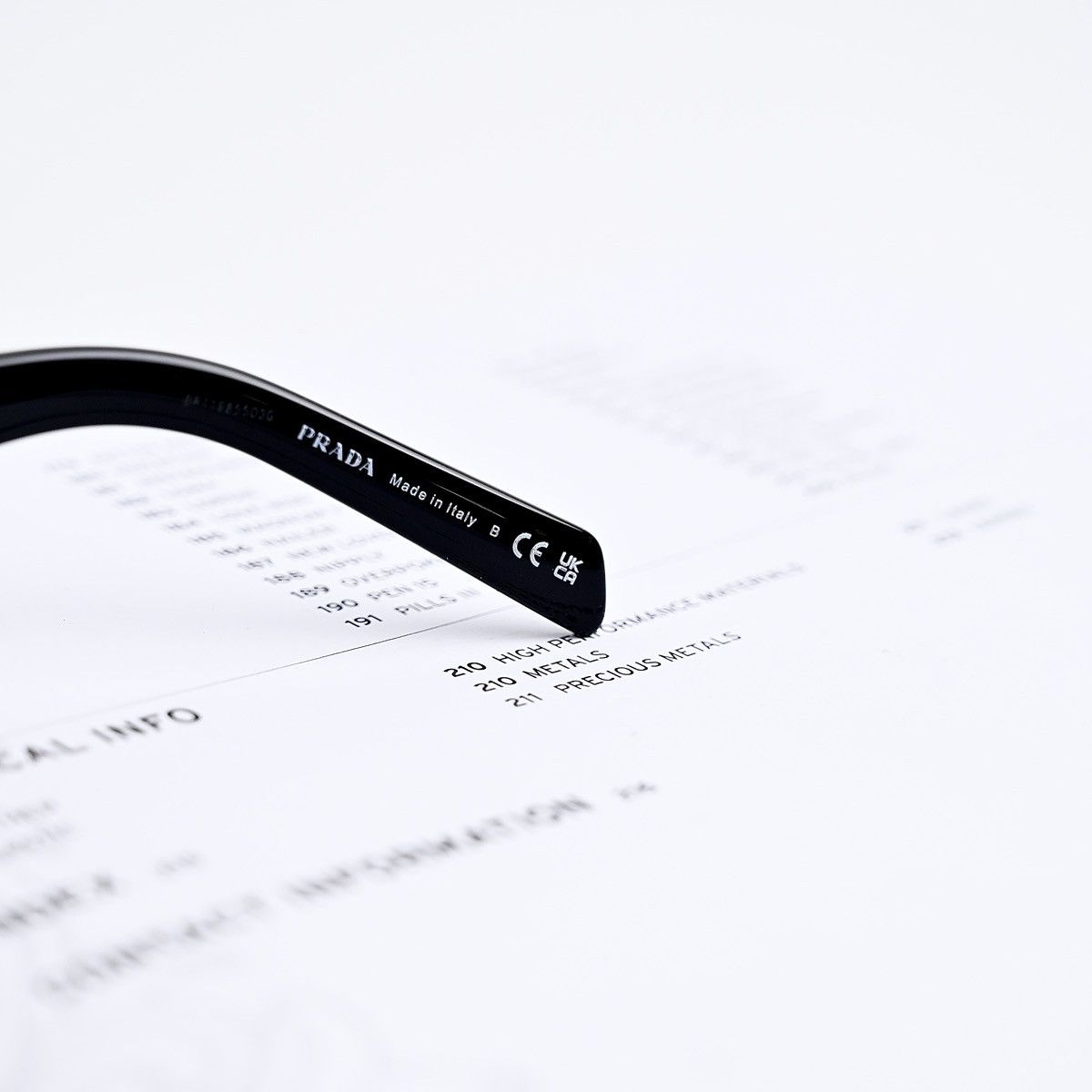 Prada PRADA 0PR 09ZS SUNGLASSES Size ONE SIZE - 6 Thumbnail