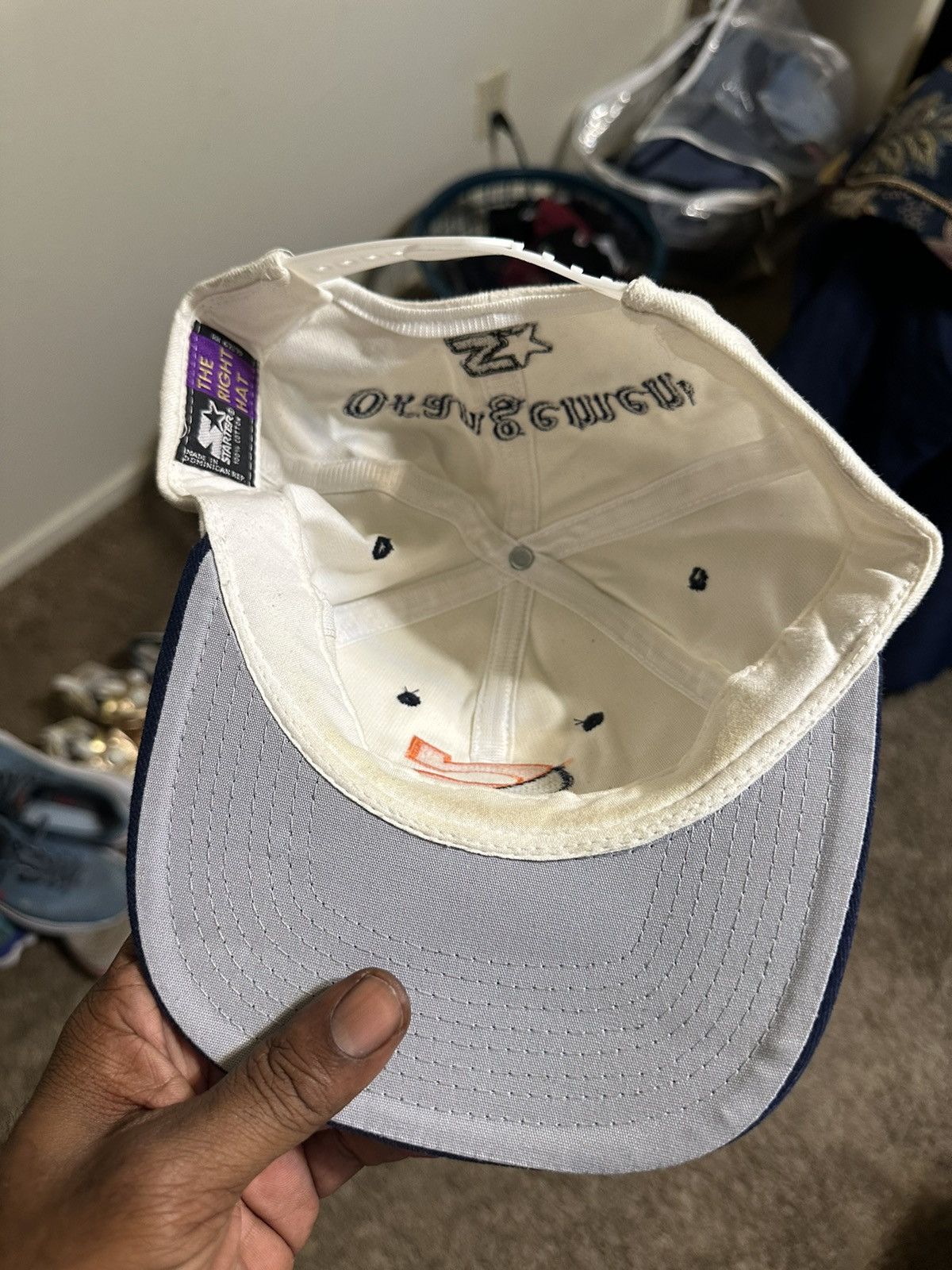 Starter × Vintage Vintage Starter NCAA Syracuse University hat 90s Size ONE SIZE - 6 Thumbnail