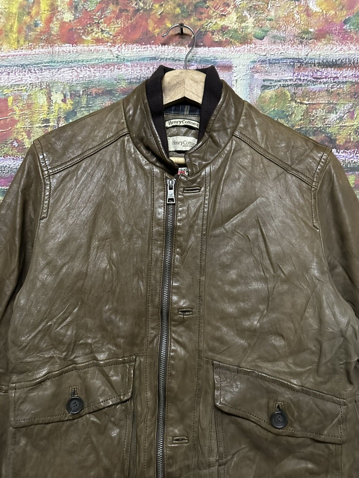 Henry Cotton's Herry cotton’s leather jacket Size US S / EU 44-46 / 1 - 6 Thumbnail