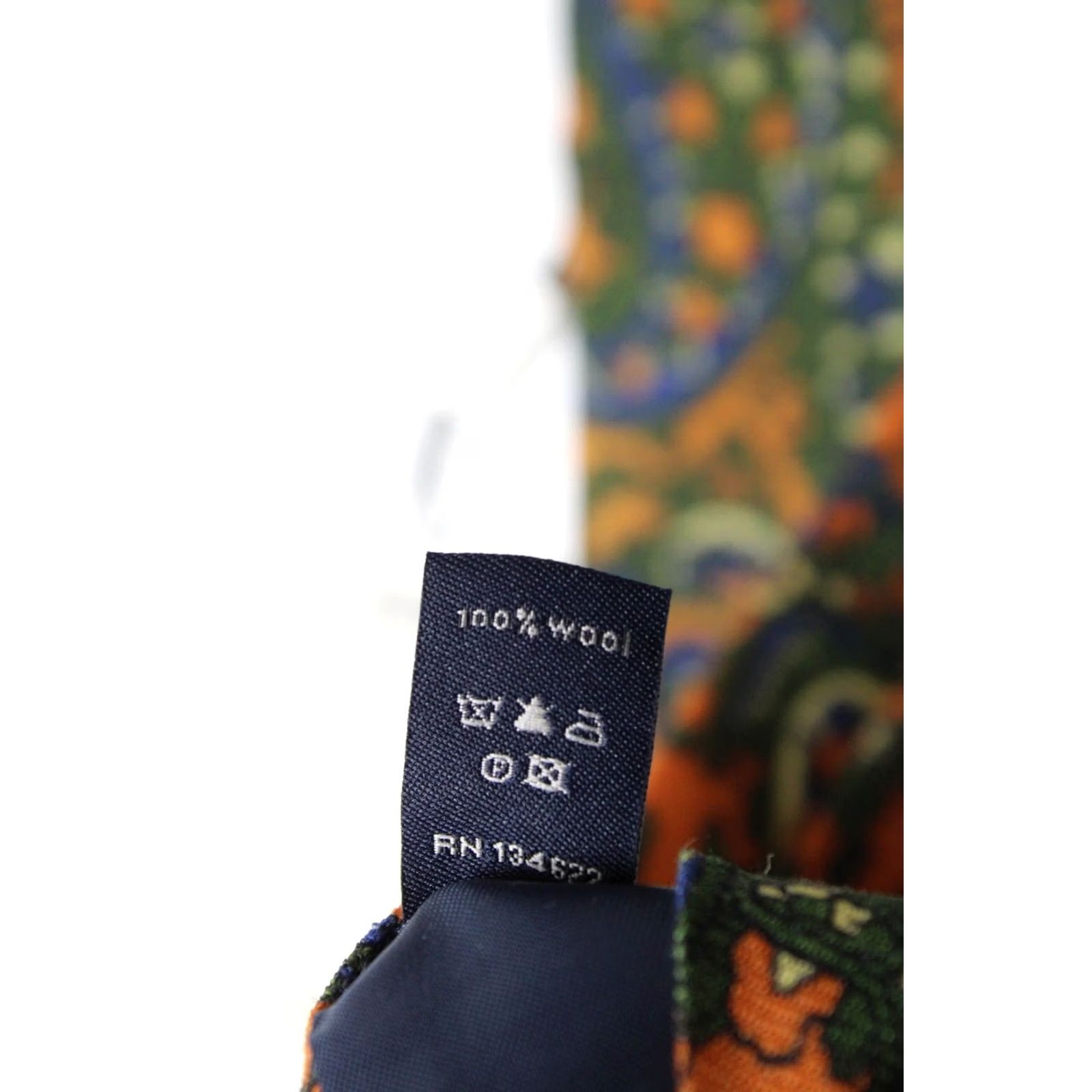 Suitsupply New title: Mens Tie - Suitsupply 155 X 8 CM Wool Paisley Pointed Tied Multicoloured - 100% Authentic Size ONE SIZE - 6 Thumbnail