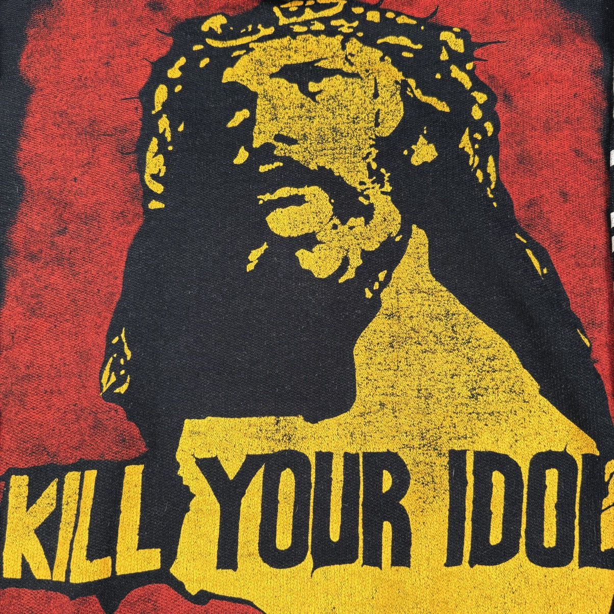 Band Tees Vintage Early 90s Guns N’ Roses Axl Kill Your Idols Hoodie Size US XL / EU 56 / 4 - 5 Thumbnail