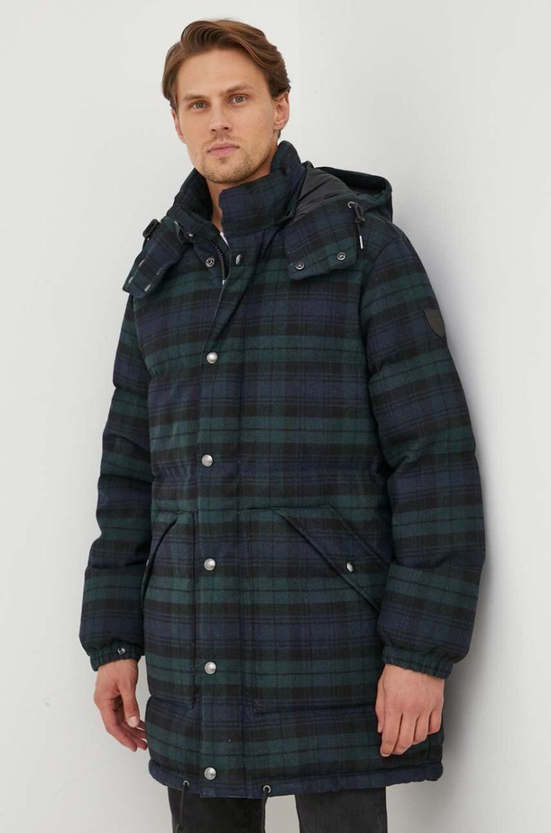 Polo Ralph Lauren 🇺🇸❗️NEW Polo Ralph Lauren Plaid Wool Puffer Down Coat Jacket Size US L / EU 52-54 / 3 - 4 Thumbnail