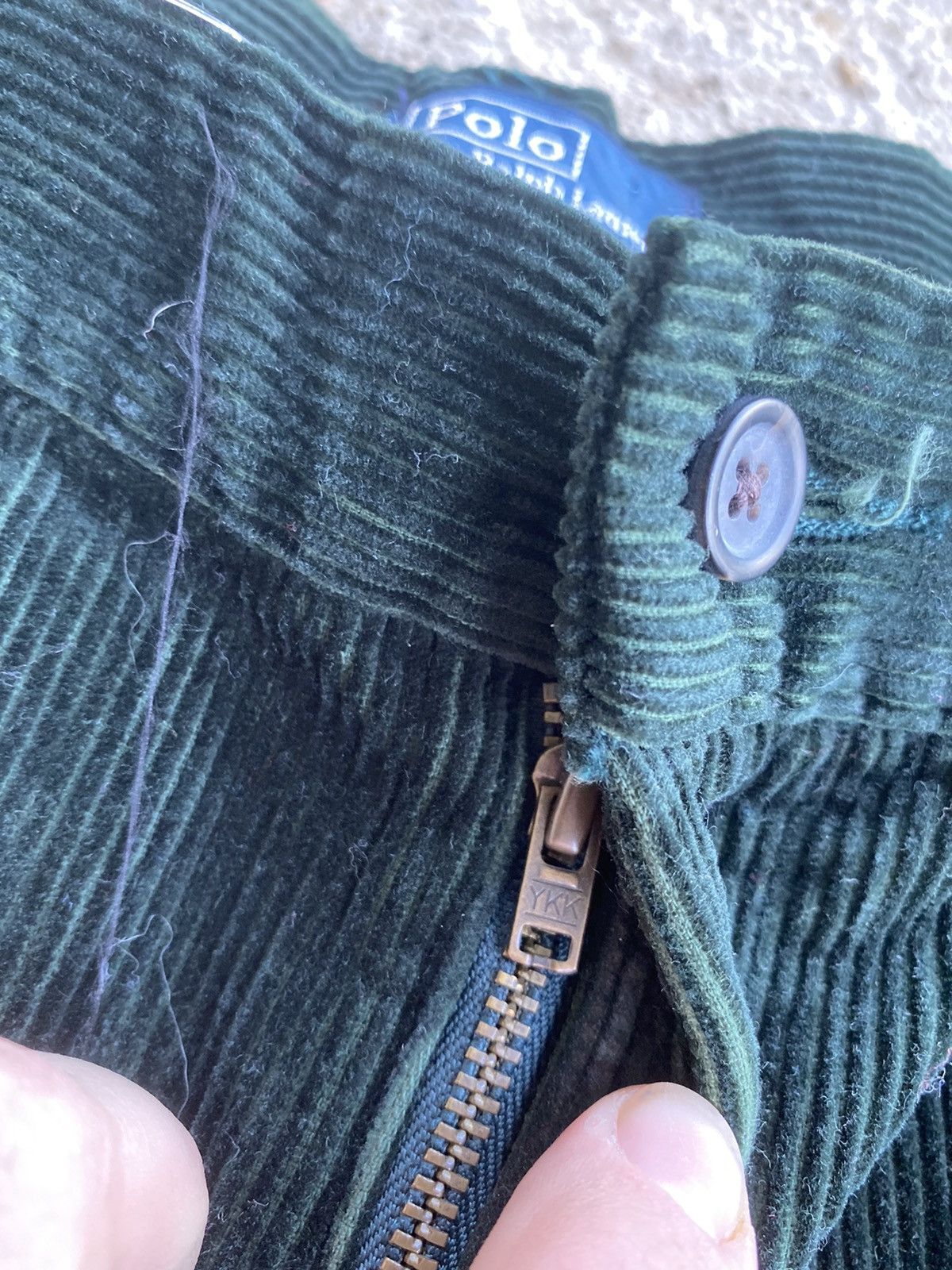 Polo Ralph Lauren × Vintage Vintage Y2K Polo Ralph Lauren NWT Green Corduroy Pants Size US 28 / EU 44 - 6 Thumbnail