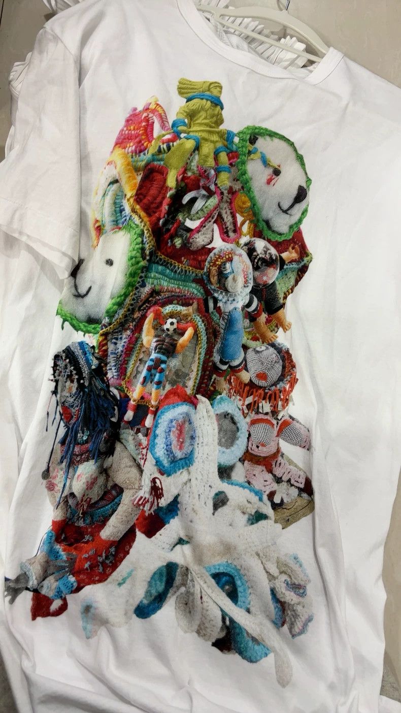Comme des Garcons Comme Des Garcons White Doll T-shirt Size L / US 10 / IT 46 - 4 Thumbnail