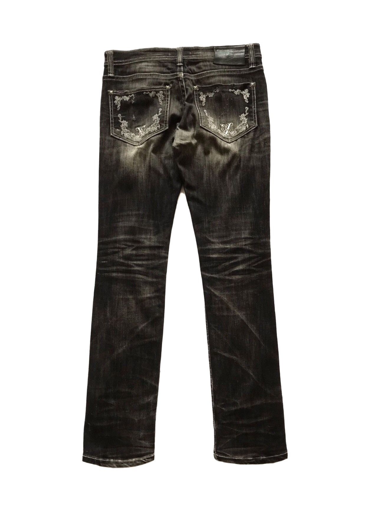 14th Addiction × Japanese Brand × KMRii XFRM DISTRESSED JEANS Size US 30 / EU 46 - 4 Thumbnail