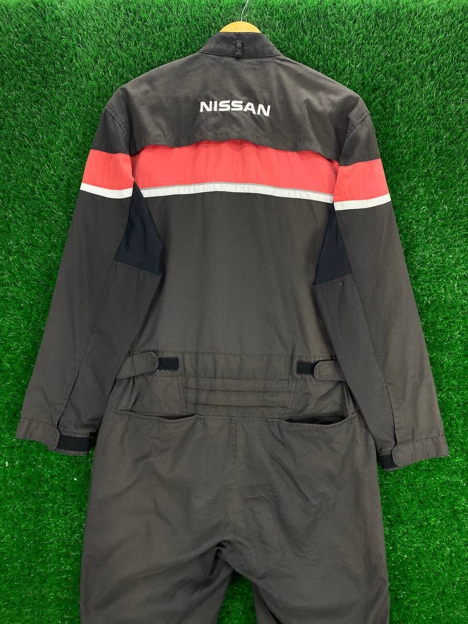 Japanese Brand Vintage Nissan Workwear Coverall Overalls Jumpsuits Size US 31 - 9 Thumbnail