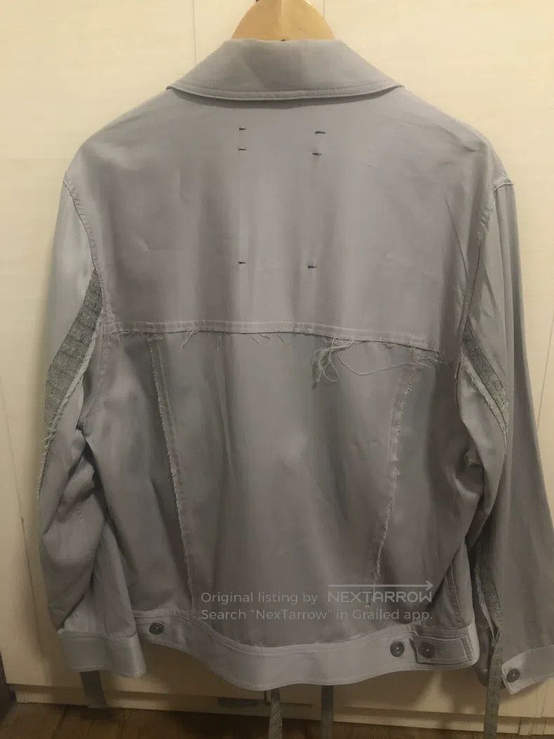 Song For The Mute SONG FOR THE MUTE Acetate gray ribbon jacket Size US M / EU 48-50 / 2 - 2 Thumbnail