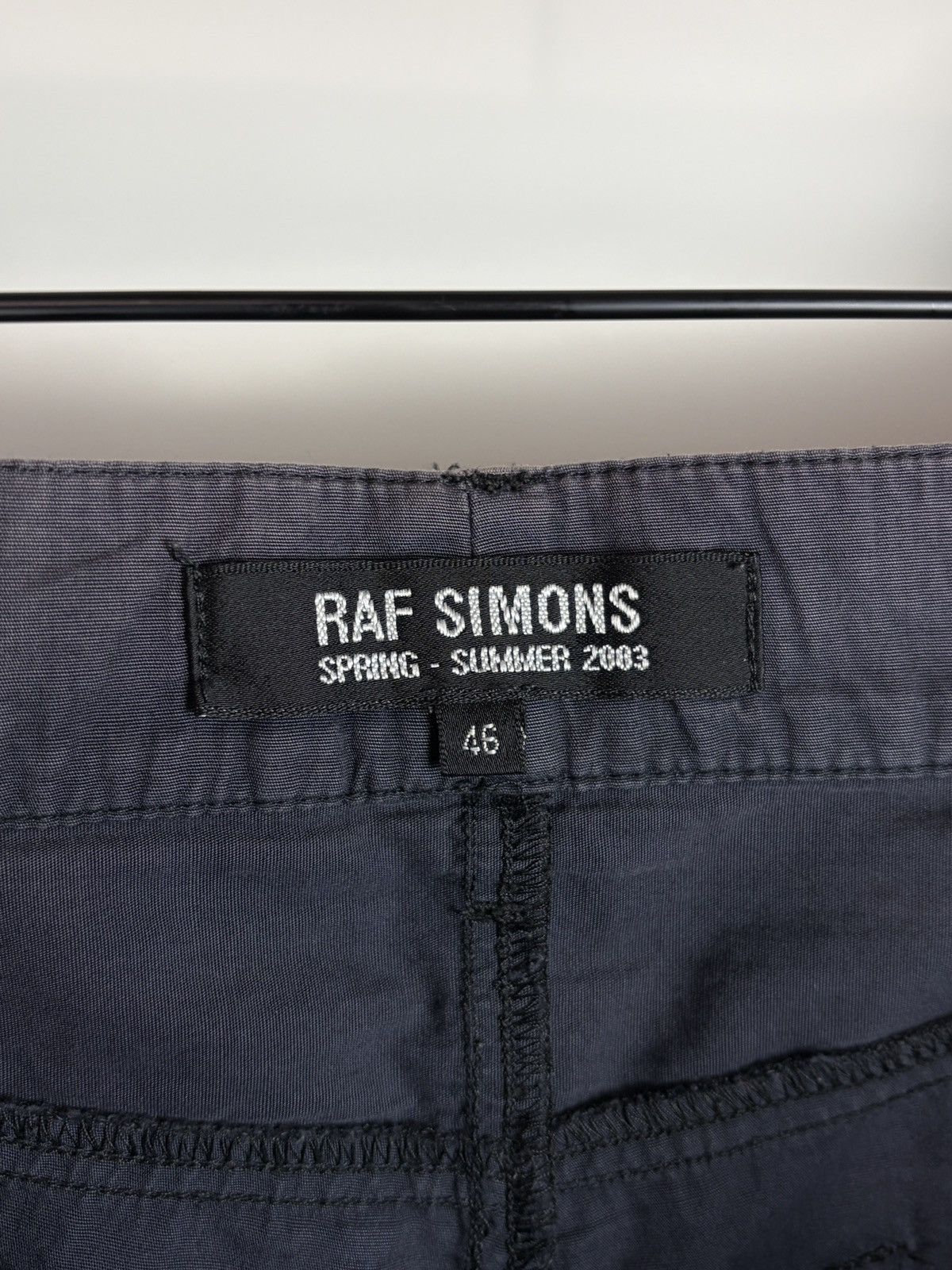 Raf Simons SS03 Raf Simons Consumed Runway Ma-1 Cargo Pocket Pants Size US 30 / EU 46 - 9 Thumbnail