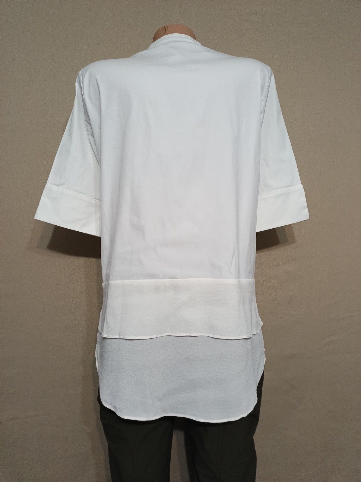 Fabiana Filippi Fabiana Filippi Cotton Silk Blouse Shirt Women’s Size M Size S / US 4 / IT 40 - 7 Thumbnail