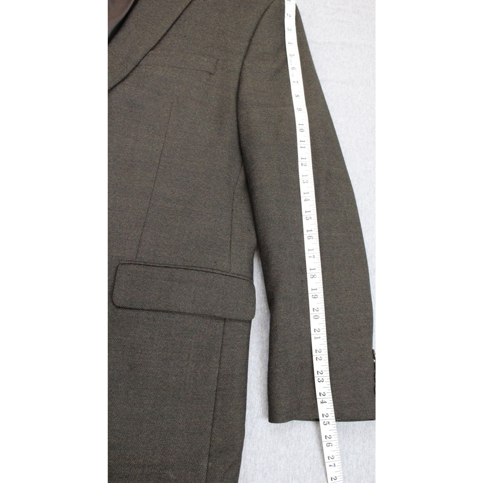 Calvin Klein Calvin Klein Blazer Mens 42R Wool Lined 2 Button Size 42R - 14 Thumbnail