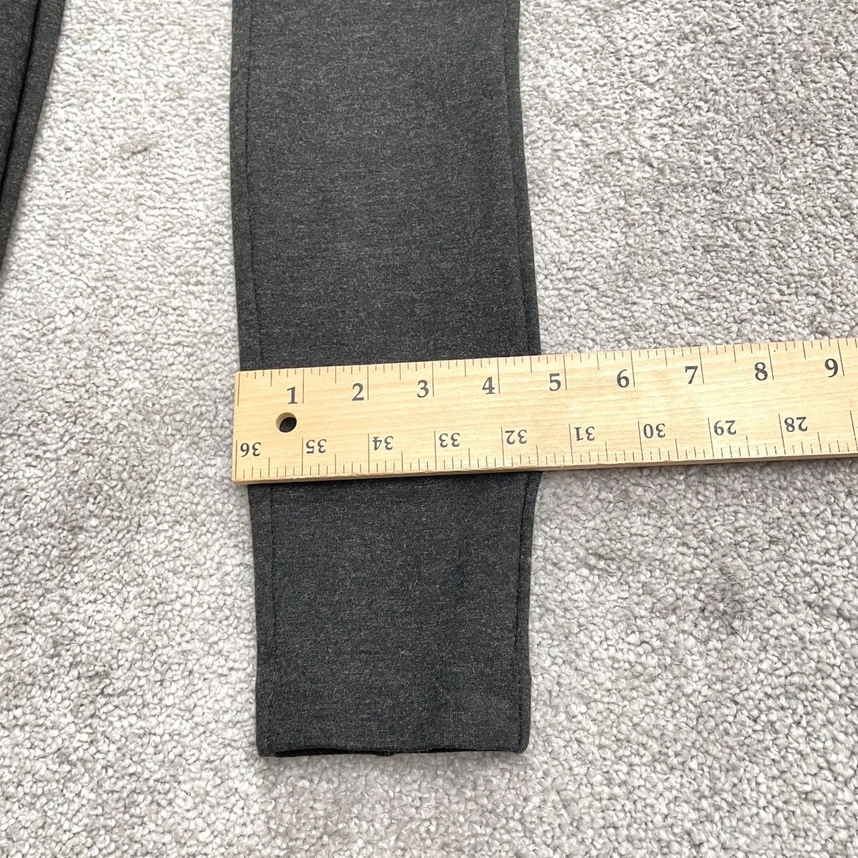 J.Crew J.CREW Pixie Jeans 00R Dark Gray Mid Rise Skinny Leg Pants Womens Regular 24x28.5 Knit Stretch Zipper Front Flat Front Casual Workwear 00 Size 24" / US 00 / IT 34 - 7 Thumbnail