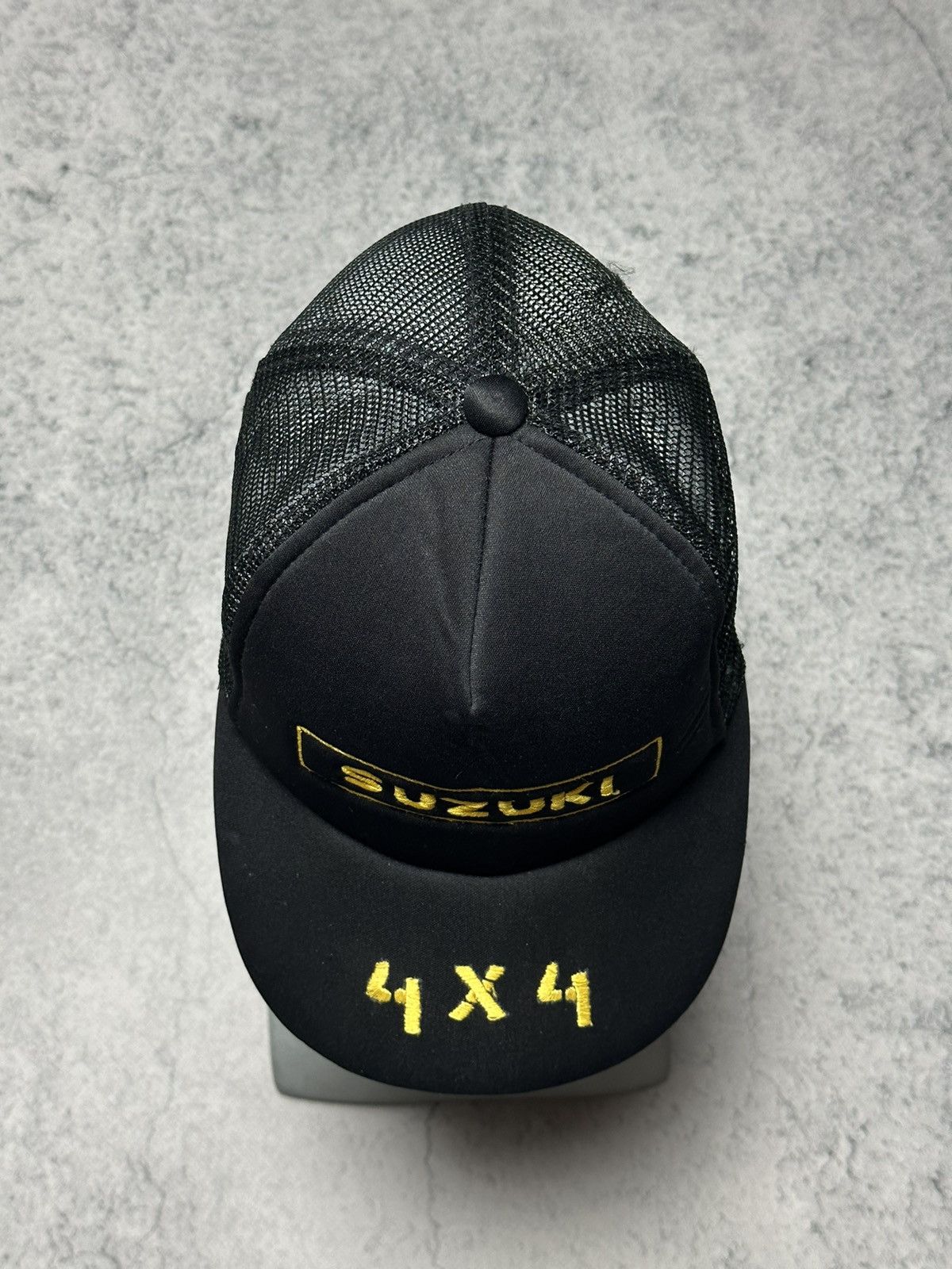 Vintage Vintage Suzuki 4x4 Racing Trucker Cap Size ONE SIZE - 5 Thumbnail