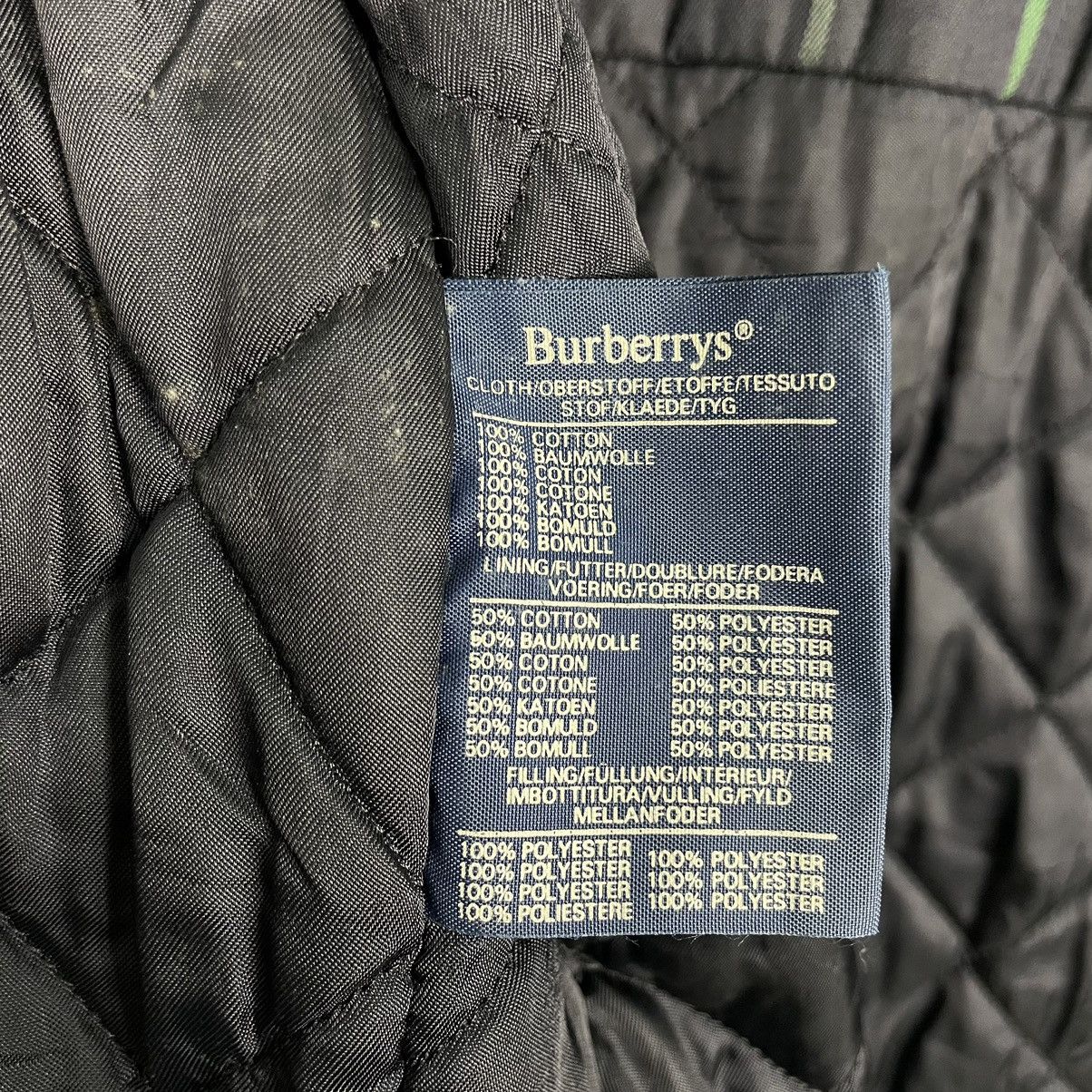 Burberry × Burberry Prorsum 💥80s BURBERRYS PRORSUMS GREEN COTTON JACKET Size US L / EU 52-54 / 3 - 13 Thumbnail