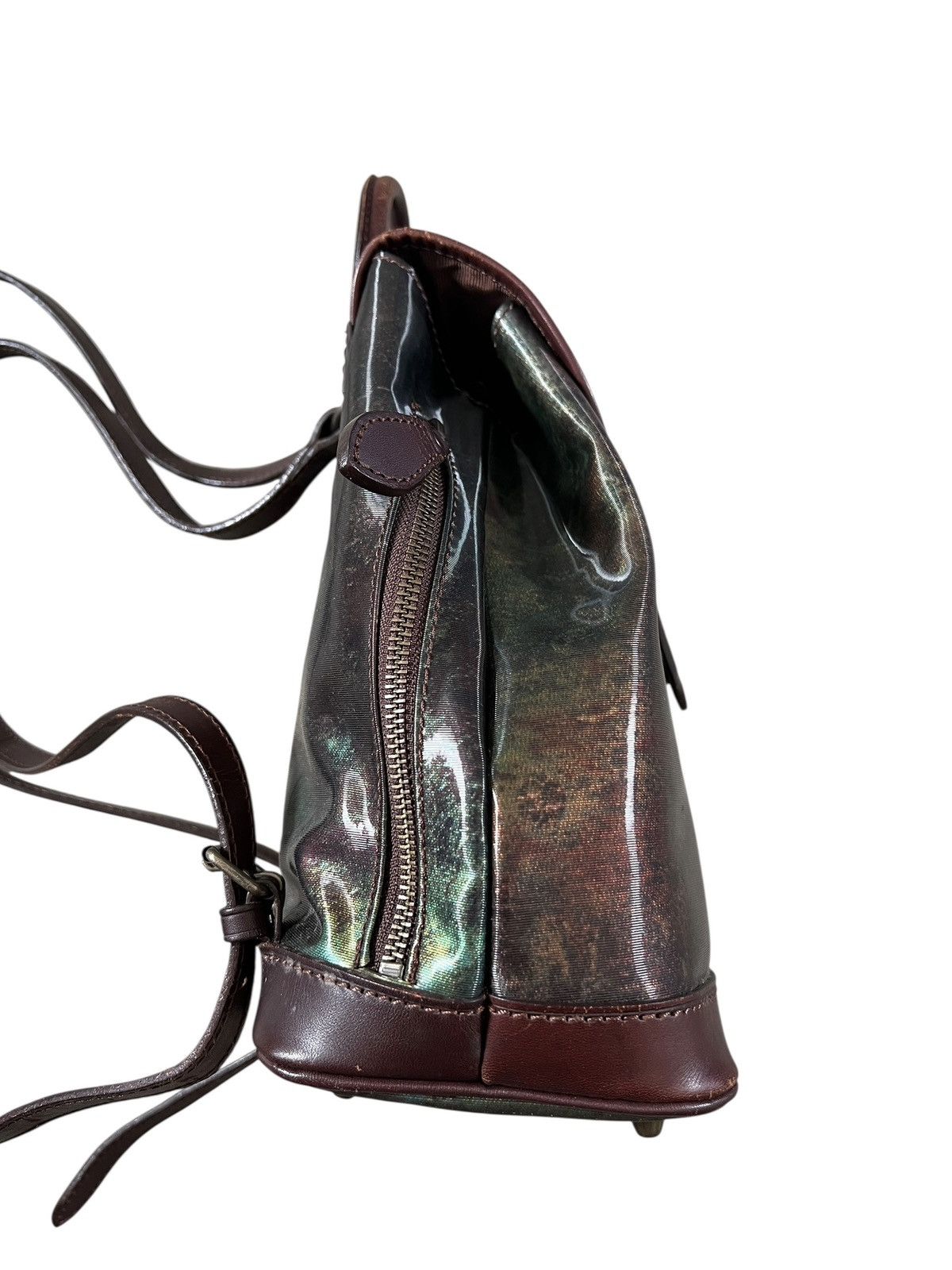 Jean Paul Gaultier Vintage Jean Paul Gaultier Cyber Holographic Backpack Size ONE SIZE - 4 Thumbnail
