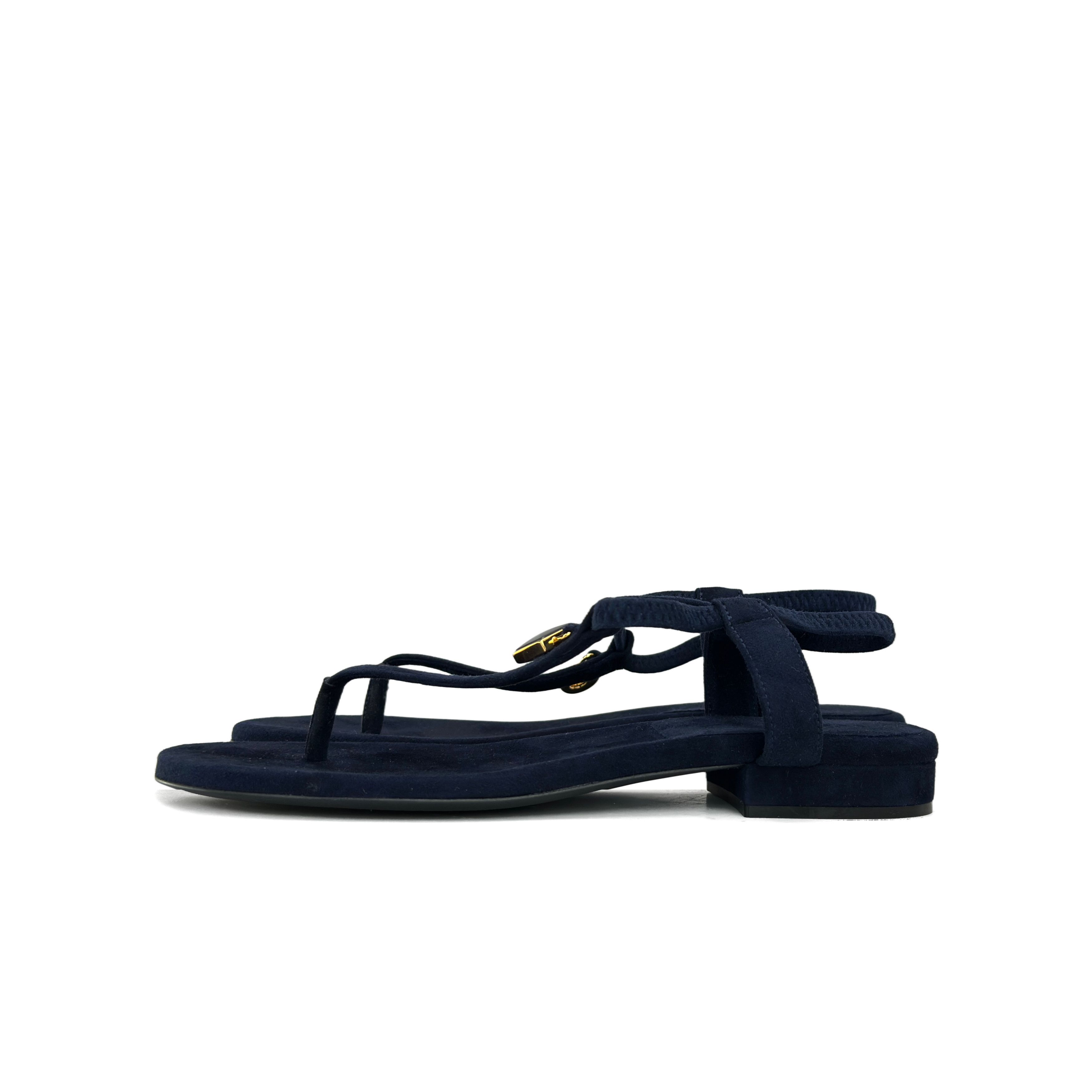 Loro Piana Loro Piana Suede Thong Sandals Size 36 Size US 6 / IT 36 - 1 Thumbnail
