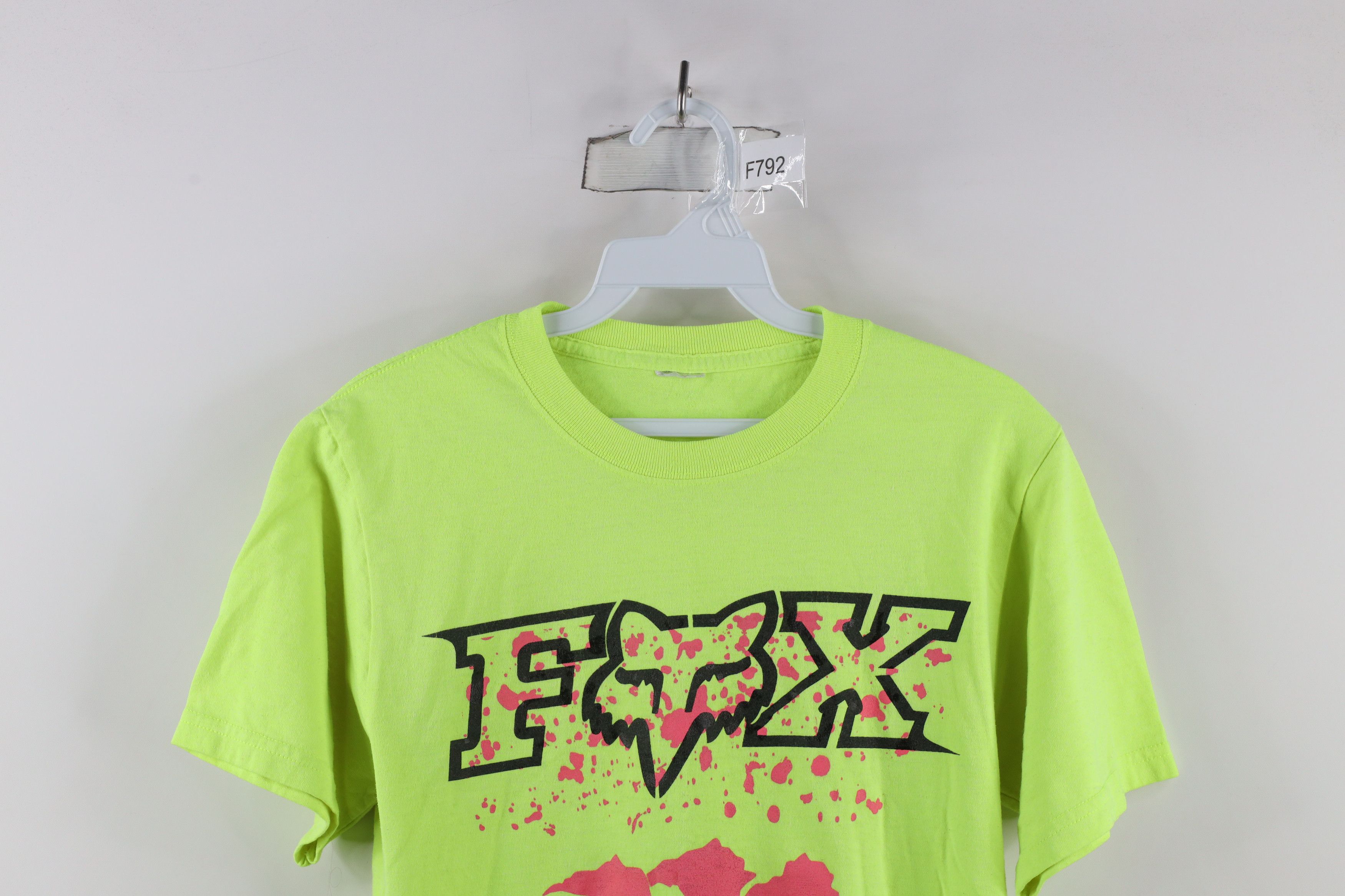 Fox Racing × Vintage Vintage Fox Racing x Monster Energy Drink Big Logo T-Shirt Size S / US 4 / IT 40 - 2 Thumbnail