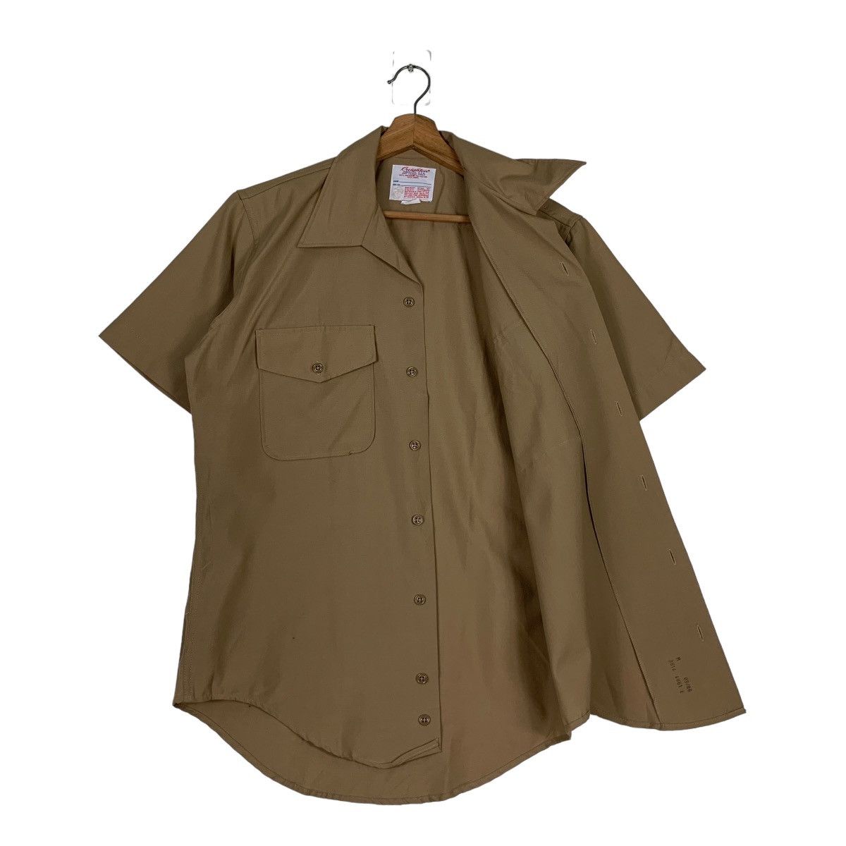 Other GREIGHTON Made In Usa Dacron Wool Work Shirt #0548-C25 Size US M / EU 48-50 / 2 - 9 Thumbnail
