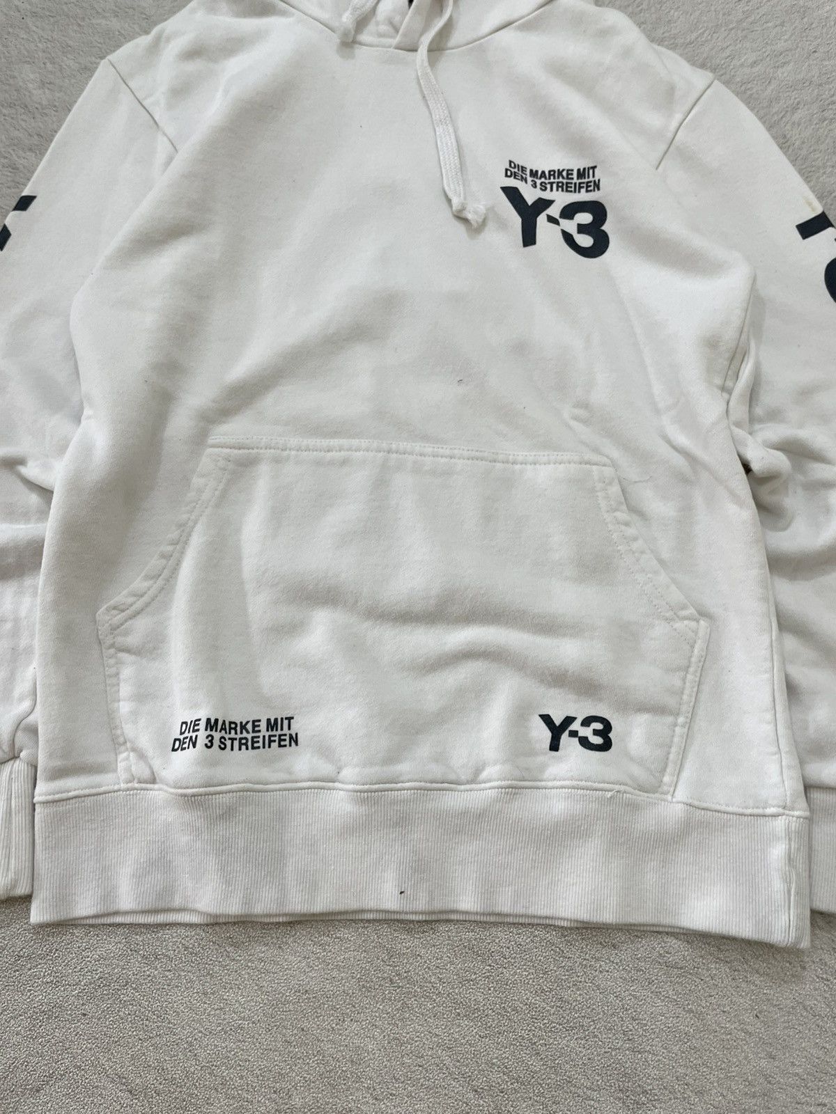 Japanese Brand 2000s Japanese Y-3 Back Logo Y’j Graphic Hoodie Hysteric Size US M / EU 48-50 / 2 - 2 Thumbnail