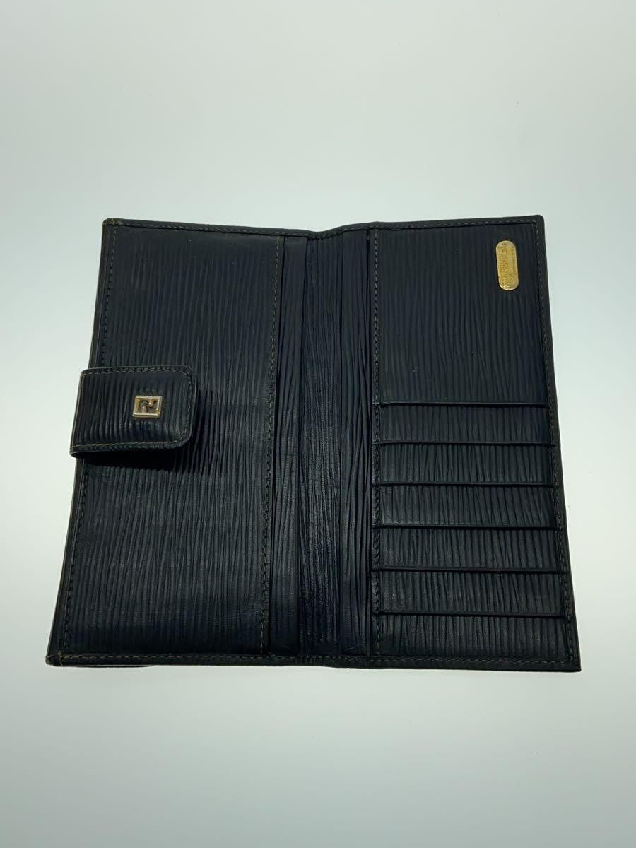 Fendi Fendi Leather Long Wallet Black Size ONE SIZE - 4 Thumbnail