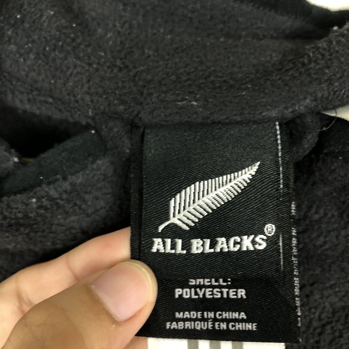 Adidas 🔥90’s Vintage Sweatshirt Long Sleeve Adidas All Black Rugby Size US L / EU 52-54 / 3 - 12 Thumbnail