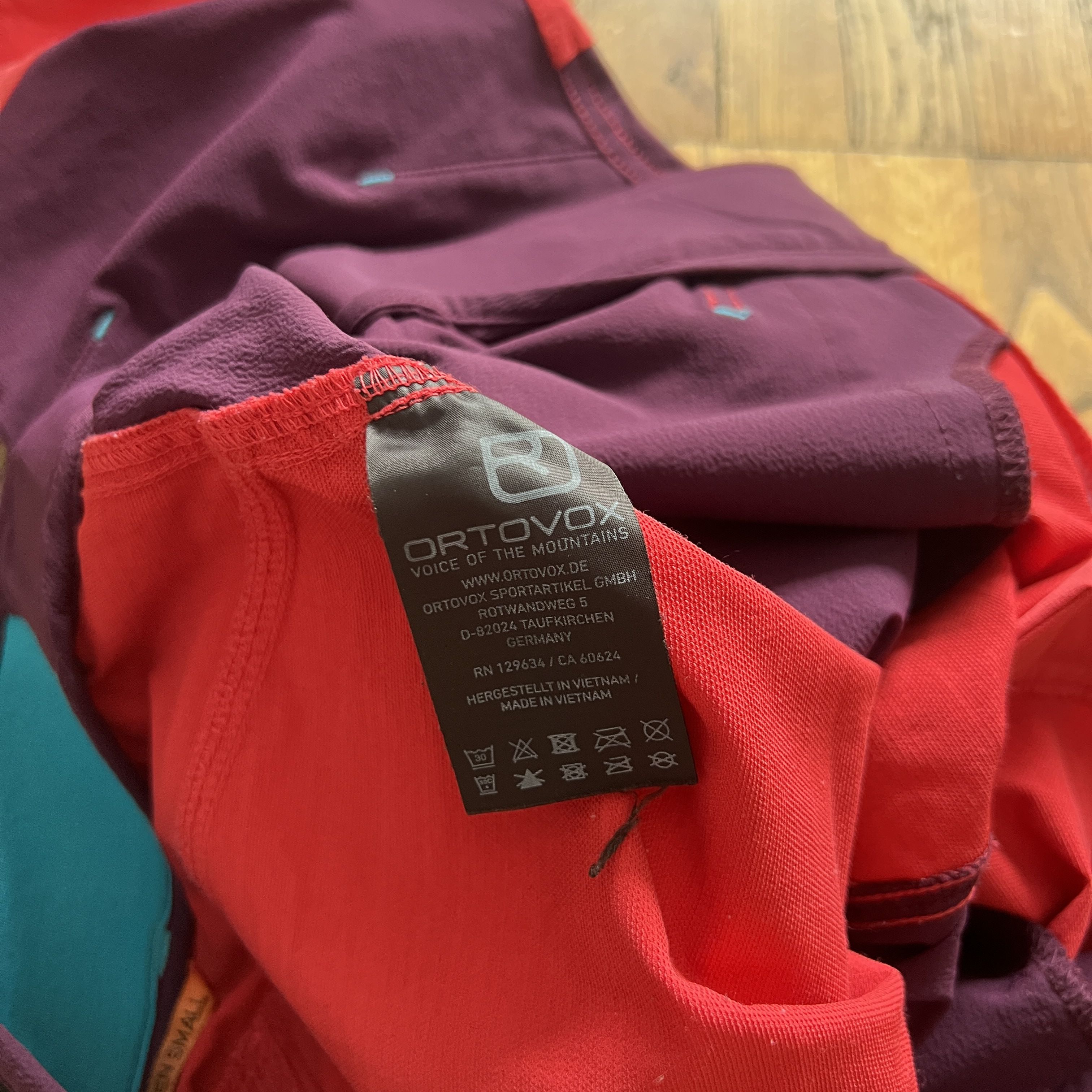 Arc'teryx × ORTOVOX Women's ORTOVOX Cordura Fabrics Merino Outdoor Pink Pants Size 29" - 8 Thumbnail