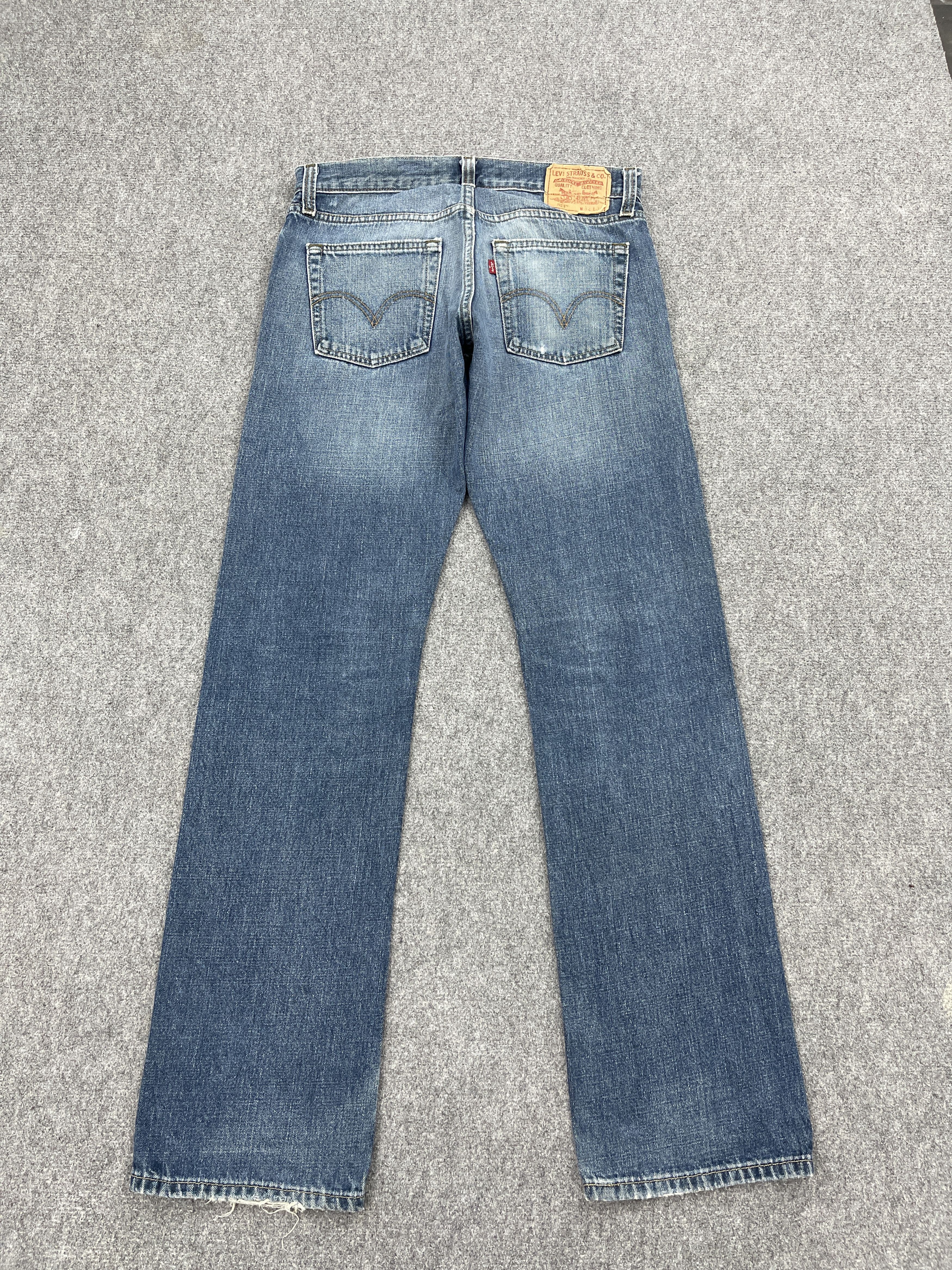 Levi's Vintage Levis 514 Faded Blue Jeans DP2556 Size US 32 / EU 48 - 4 Thumbnail