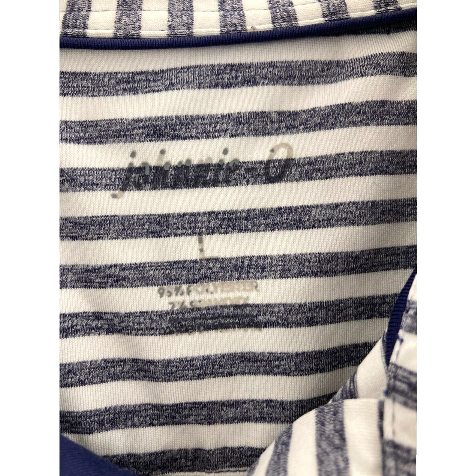 johnnie-O Johnnie-O Mens Large Golf Polo Striped Multicolor Short Sleeve Cross Creek Plantation Size US L / EU 52-54 / 3 - 2 Thumbnail