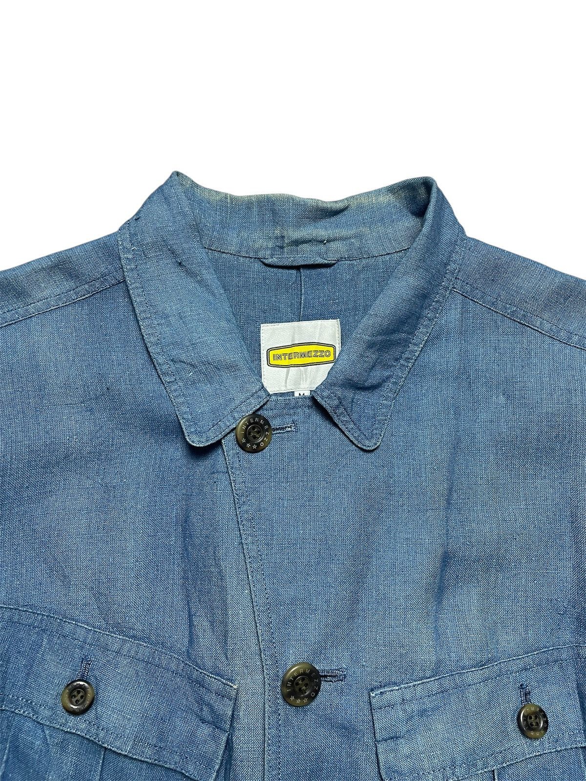 Issey Miyake 2000’s Intermezzo - Oversized Soft Denim Jacket Size US L / EU 52-54 / 3 - 5 Thumbnail