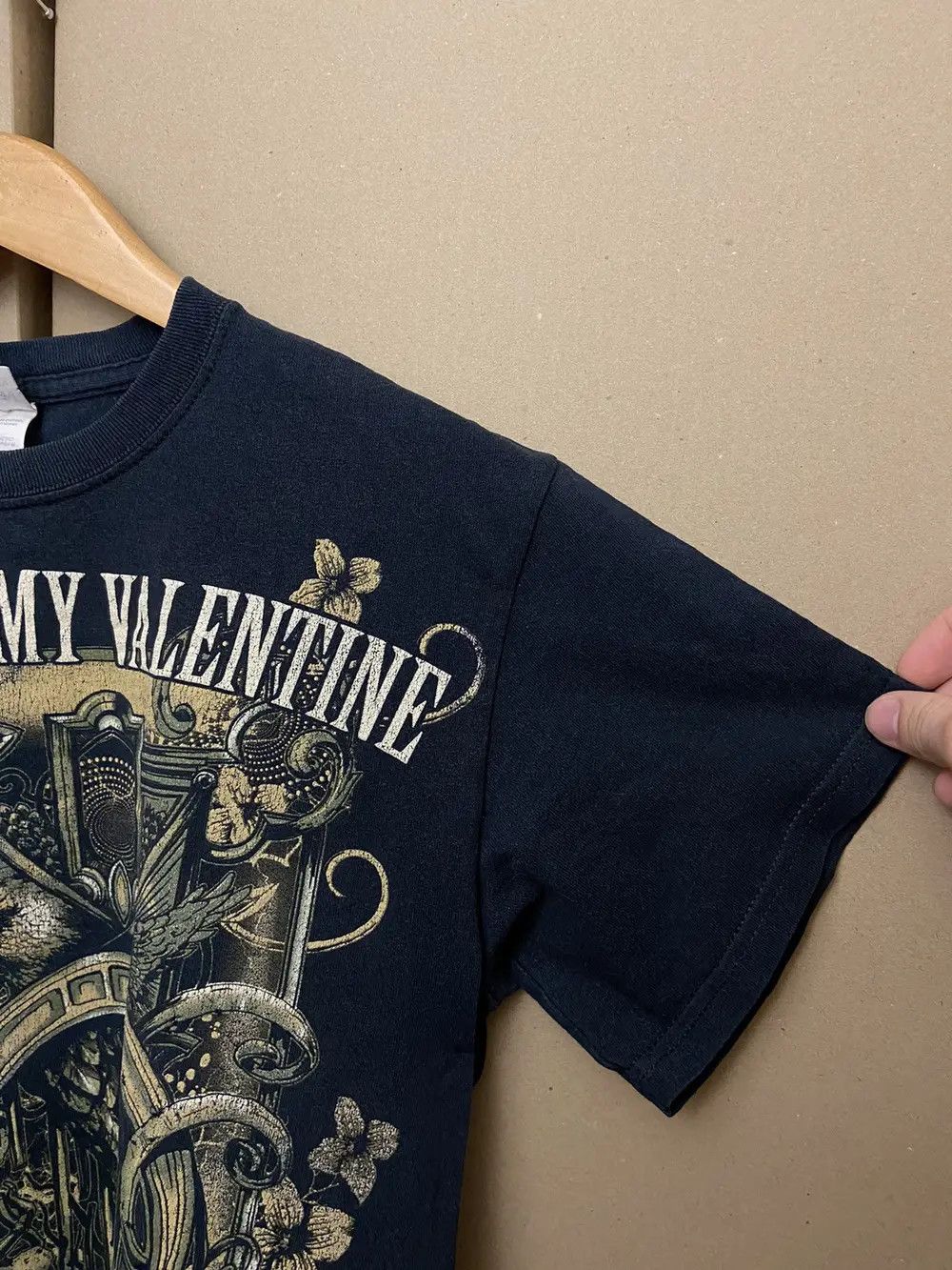 Band Tees VINTAGE 2008 BULLET FOR MY VALENTINE UK ROCK BAND TEE SHIRT Size US S / EU 44-46 / 1 - 8 Thumbnail
