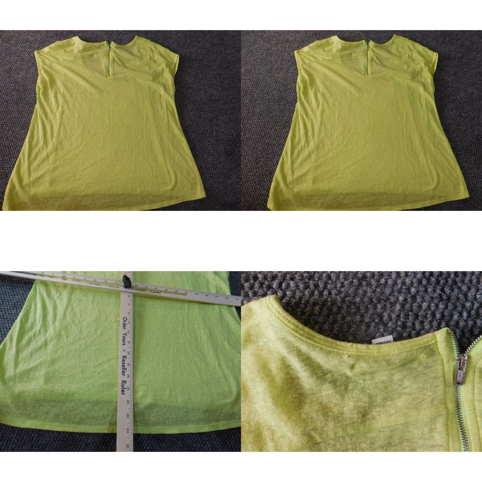American Eagle Outfitters American Eagle Outfitters Blouse Womens M Green Crew Neck Pullover Casual Stretch Top Size M / US 6-8 / IT 42-44 - 8 Thumbnail