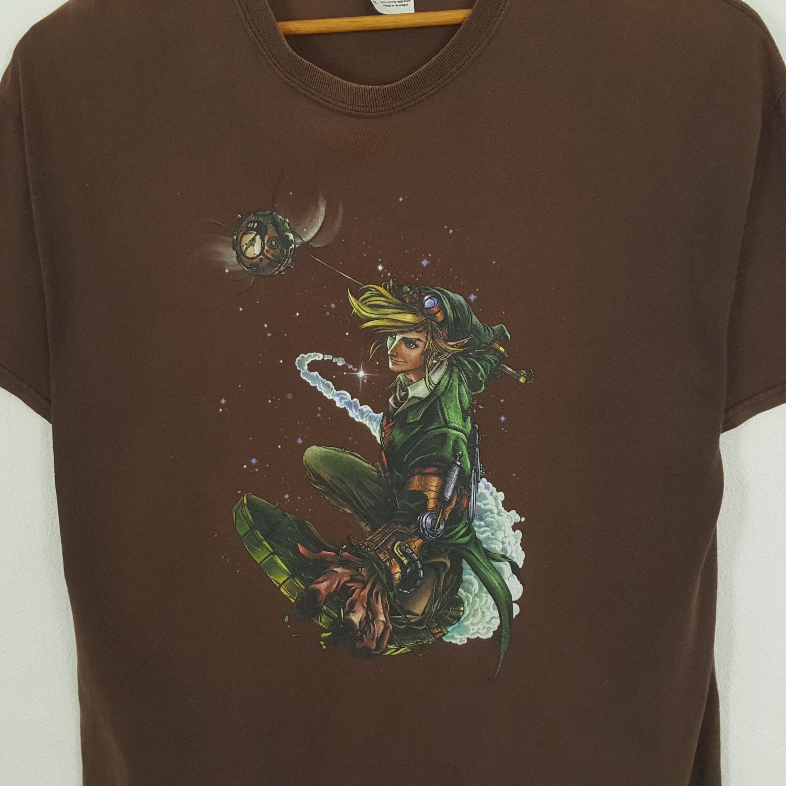 Playstation × The Game × Vintage Vintage THE LEGEND OF ZELDA PlayStation Games T-Shirts Size US XL / EU 56 / 4 - 2 Thumbnail