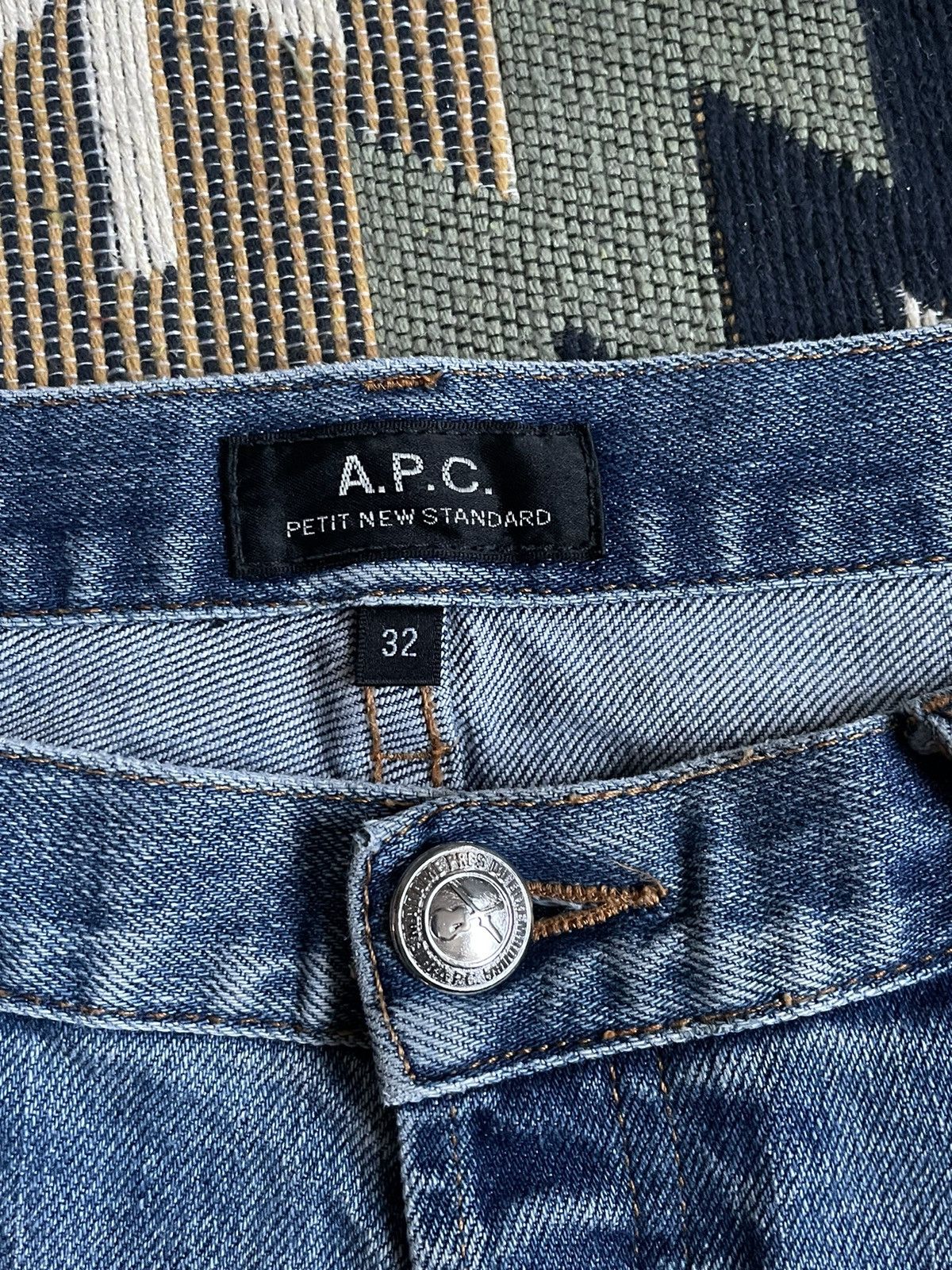 A.P.C. A.P.C. Petit New Standard Denim Seldwage Jeans Size US 32 / EU 48 - 11 Thumbnail