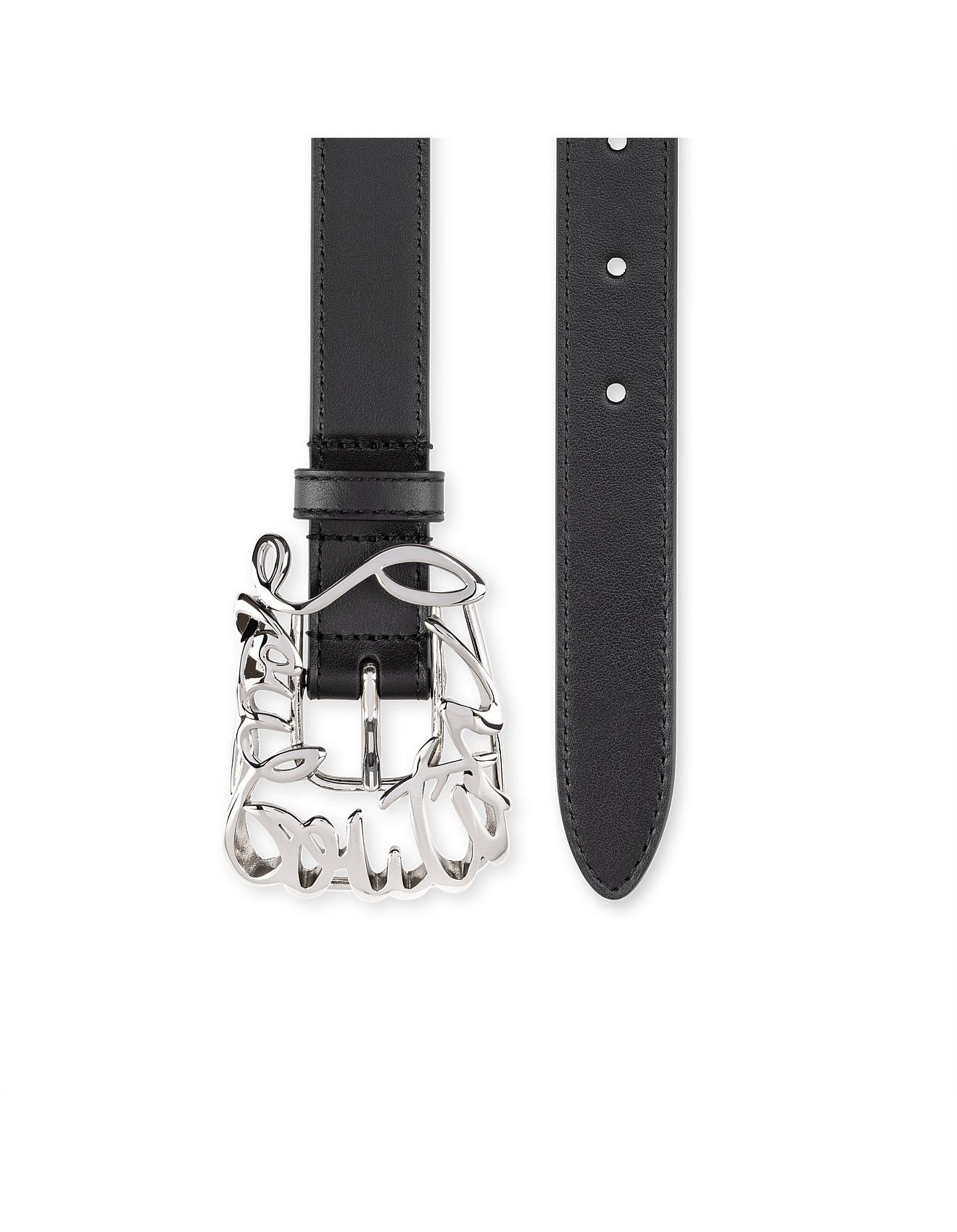 Christian Louboutin oc11z0625 Belts in Black Size ONE SIZE - 3 Thumbnail