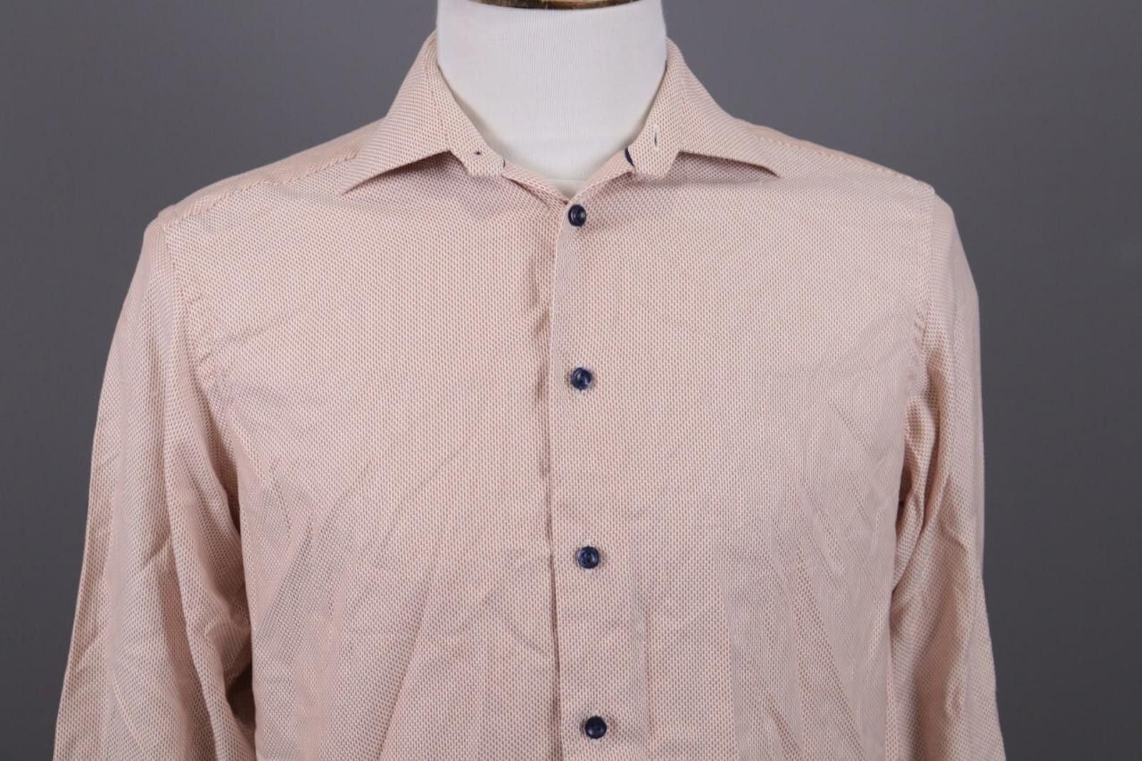 Eton Eton Contemporary Fit Signature Twill Shirt 40 / 15.75 Size US M / EU 48-50 / 2 - 2 Thumbnail