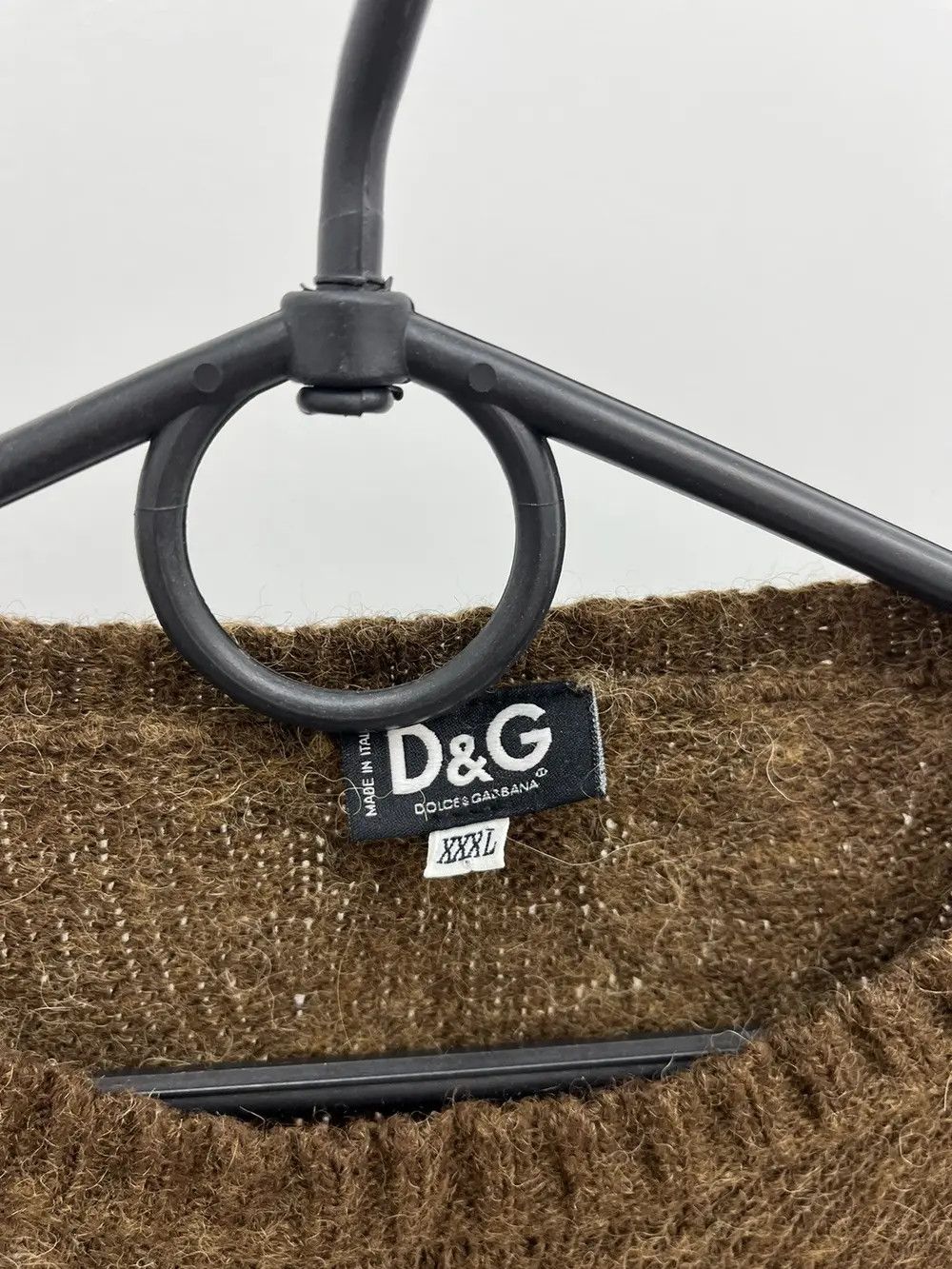 Dolce & Gabbana Vintage Dolce & Gabbana Alpaca Wool Sweater Size US XL / EU 56 / 4 - 3 Thumbnail