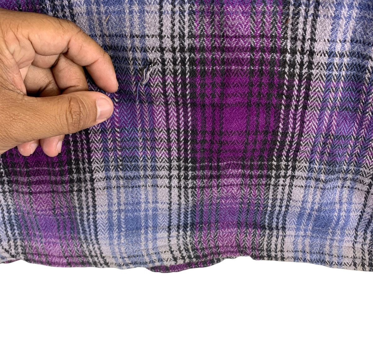 Hang Ten × Vintage VINTAGE HANG TEN SNAP BUTTON TARTAN FLANNEL JACKET Size US L / EU 52-54 / 3 - 9 Thumbnail