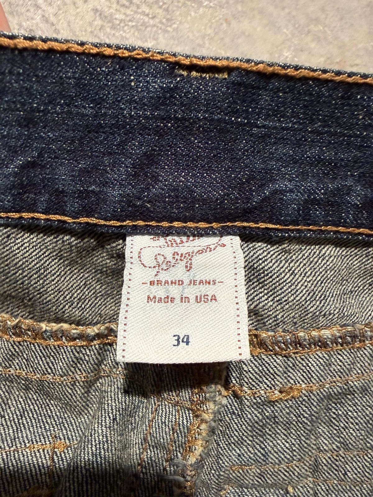 True Religion Baggy Y2K True religion made in the USA Size US 34 / EU 50 - 8 Thumbnail