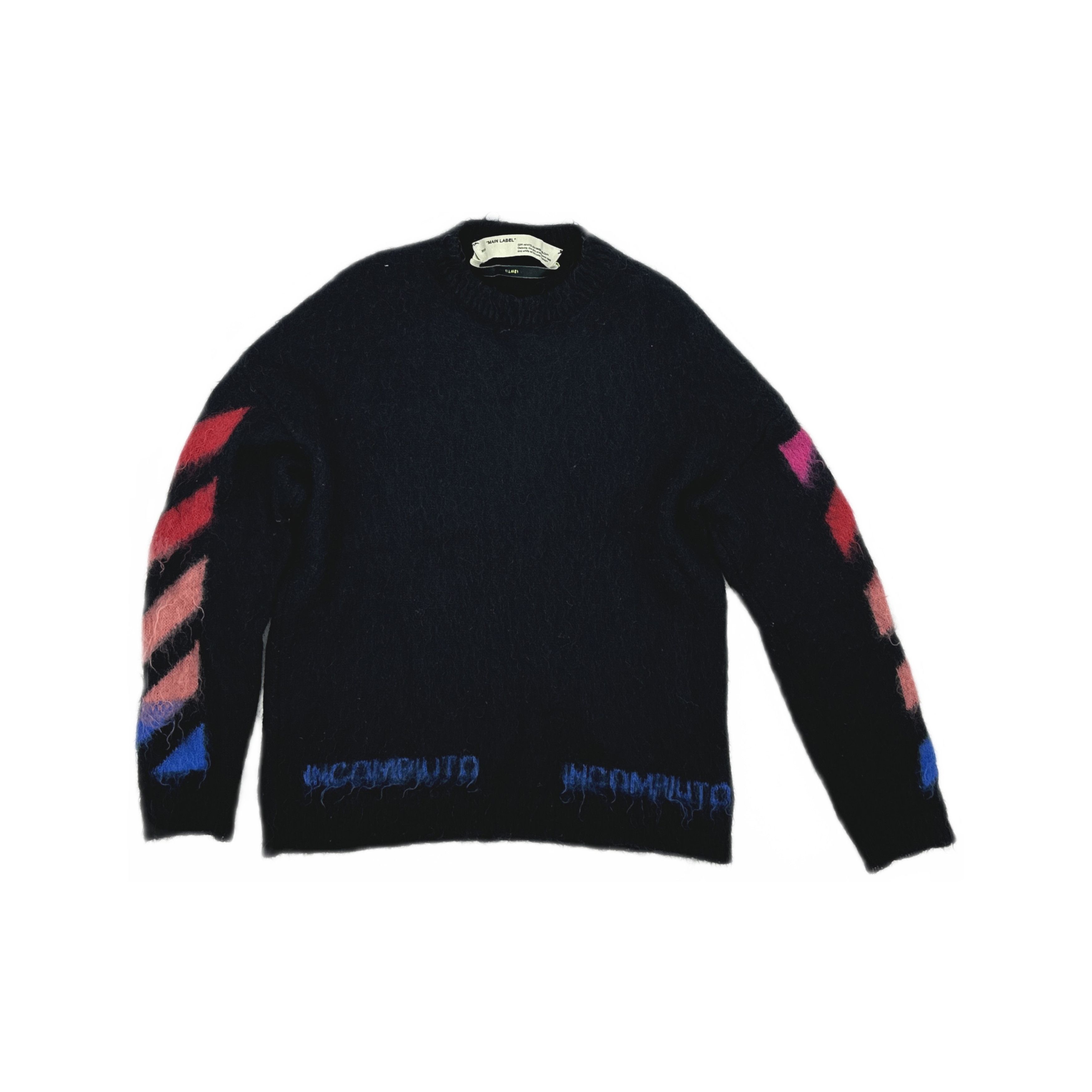 Off-White OFF-WHITE Gradient Arrow Mohair Sweater Size S Size US S / EU 44-46 / 1 - 1 Thumbnail