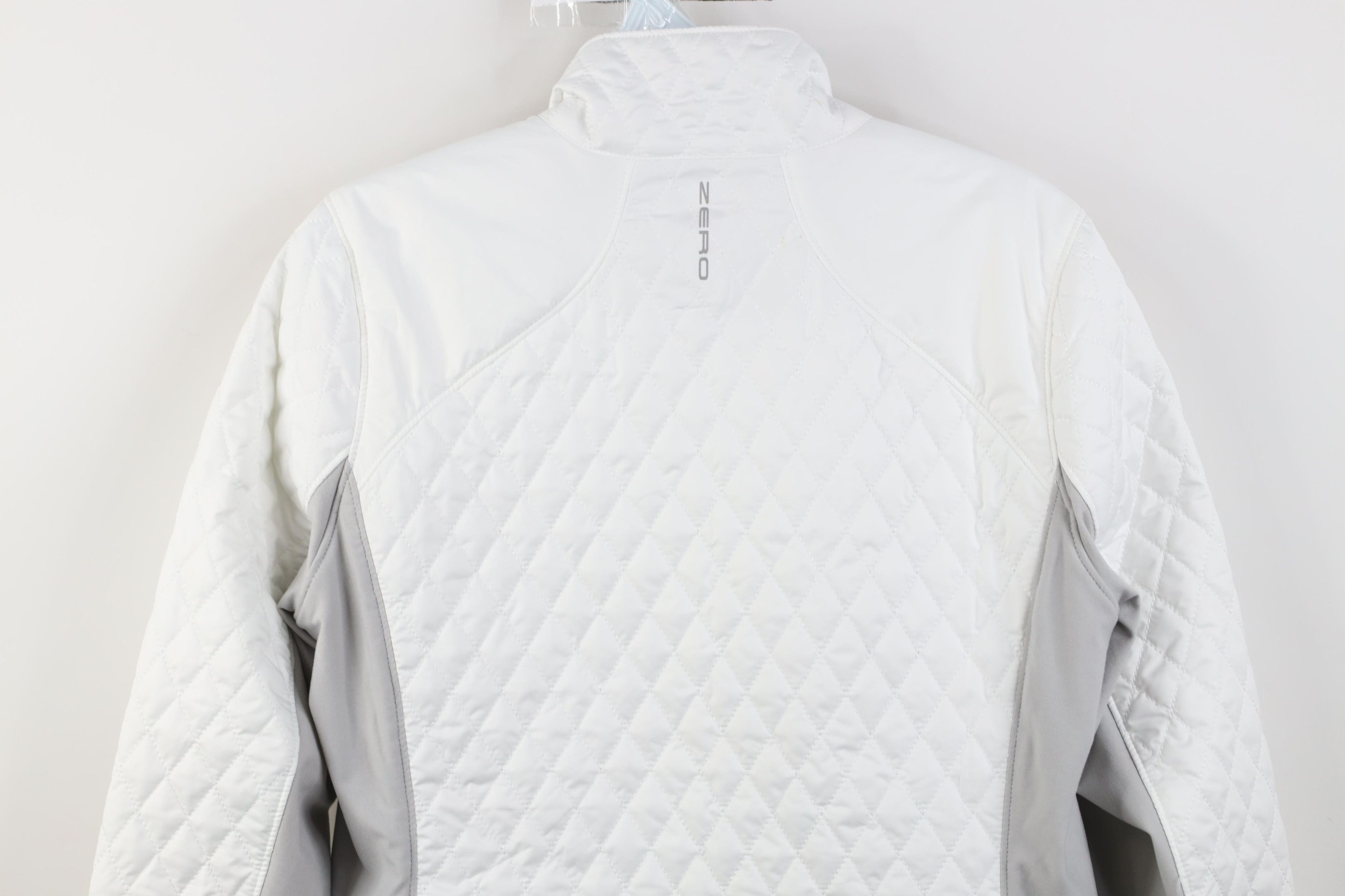 Vintage New Zero Restriction Beach Golf Links Quilted Jacket White Size S / US 4 / IT 40 - 14 Thumbnail