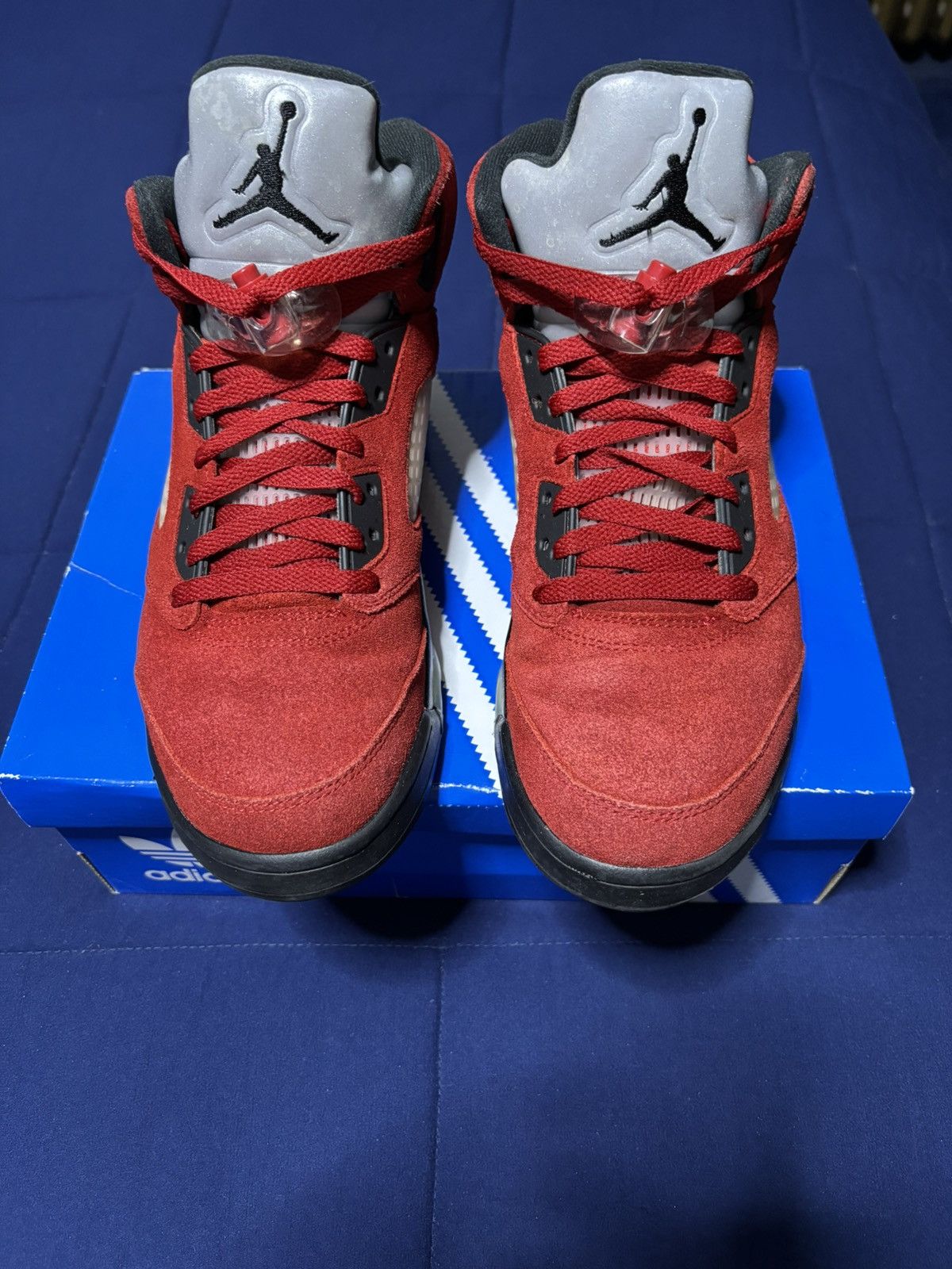 Jordan Brand Jordan 5 Retro Raging Bull 2021 Size 9 Size US 9 / EU 42 - 1 Thumbnail