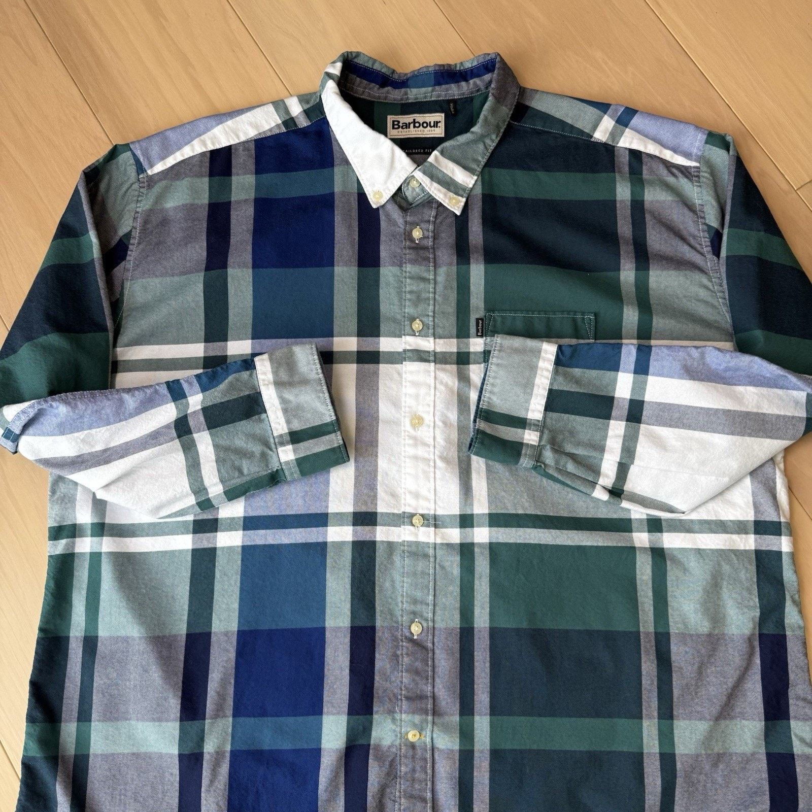 Barbour Barbour Shirt 2XL Multicolor Highland 2 Check Button Up Size US XXL / EU 58 / 5 - 5 Thumbnail