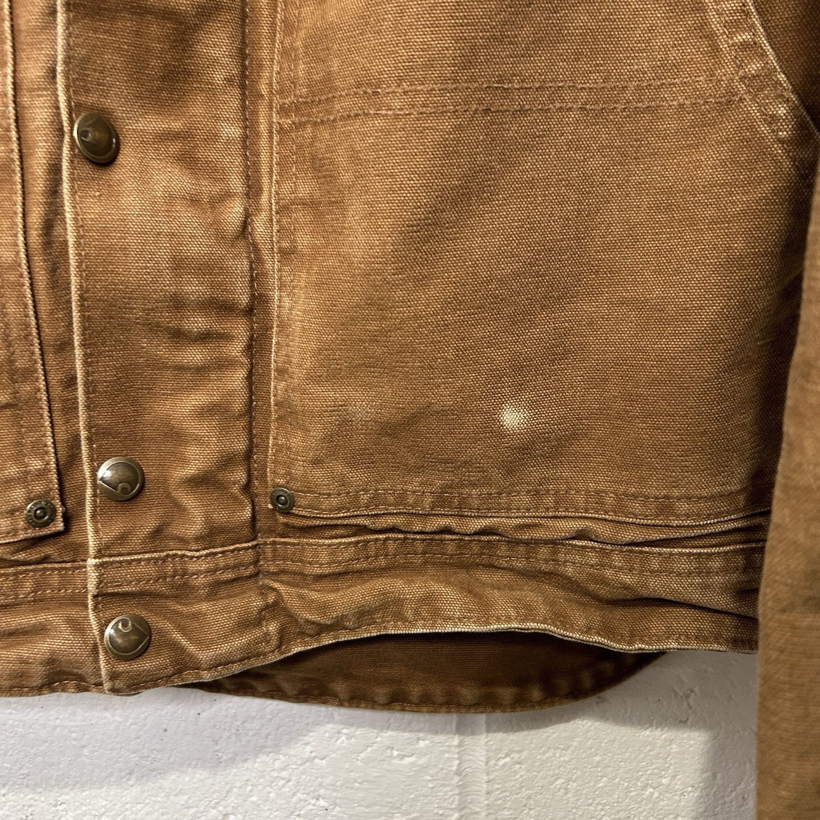 Carhartt Carhartt Berwick Fleece-Lined Canvas Jacket “Brown” Size US S / EU 44-46 / 1 - 5 Thumbnail
