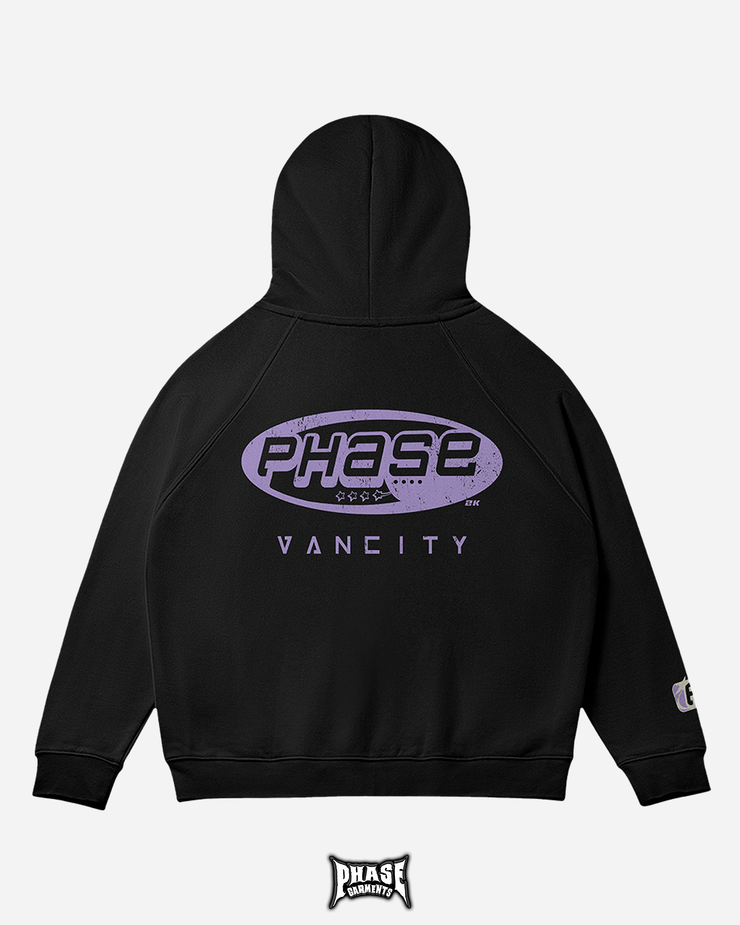 PHASE Garments Lilac "P2K" Zip-Up Sweatshirt Size Medium Size US M / EU 48-50 / 2 - 2 Thumbnail