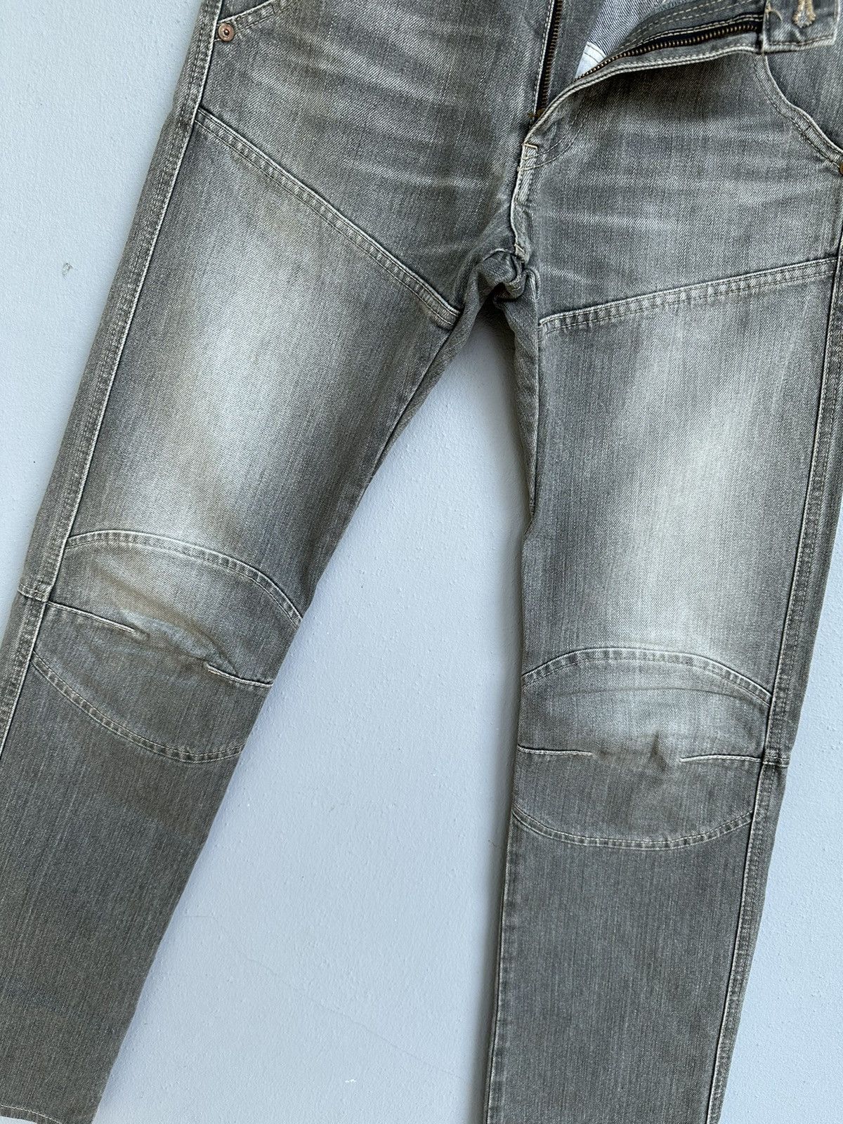 Eternal Japanese Brand Eternal Bitchu Kurashiki Biker Denim Jeans Size US 30 / EU 46 - 6 Thumbnail