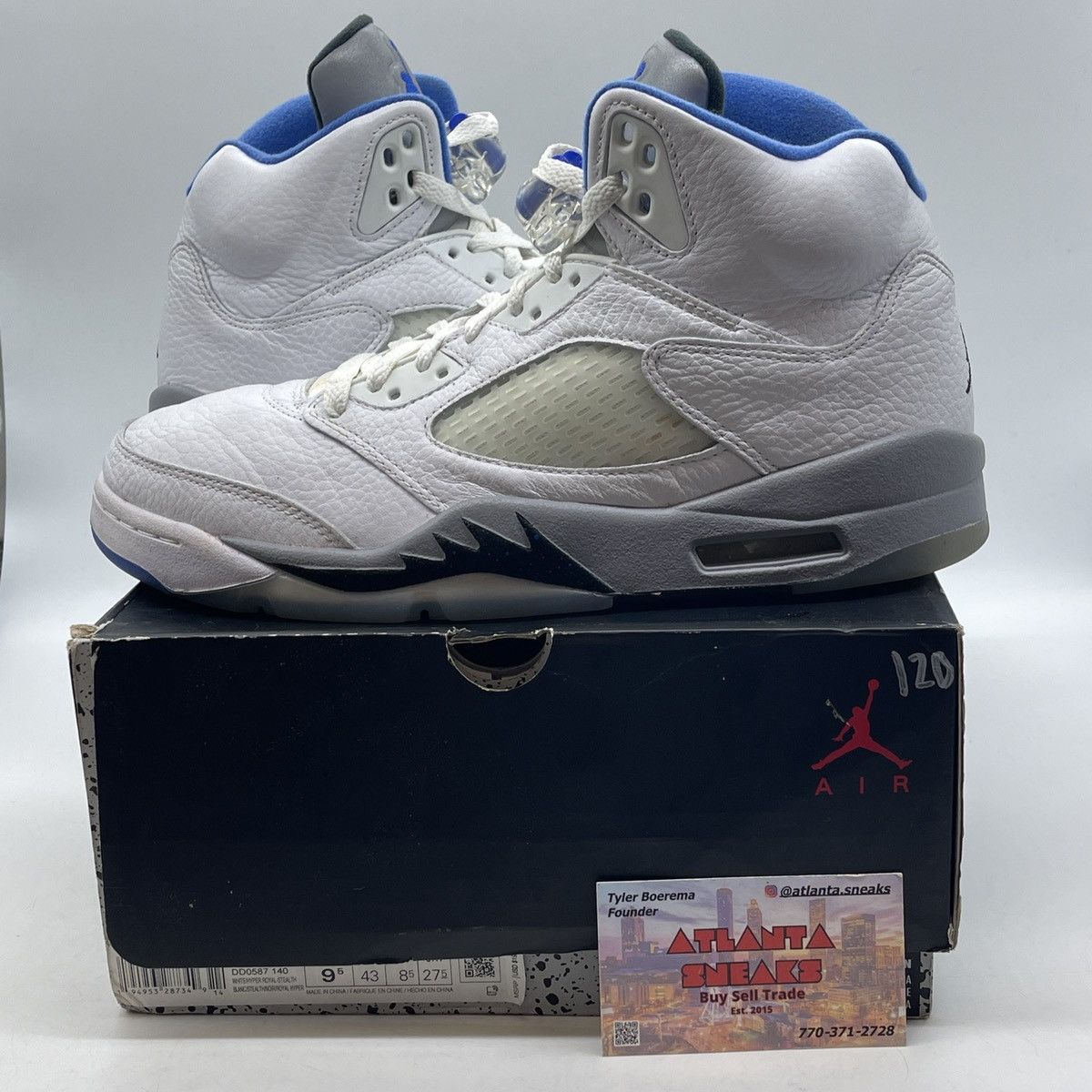 Jordan Brand Air jordan 5 stealth 2.0 Size US 9.5 / EU 42-43 - 1 Thumbnail