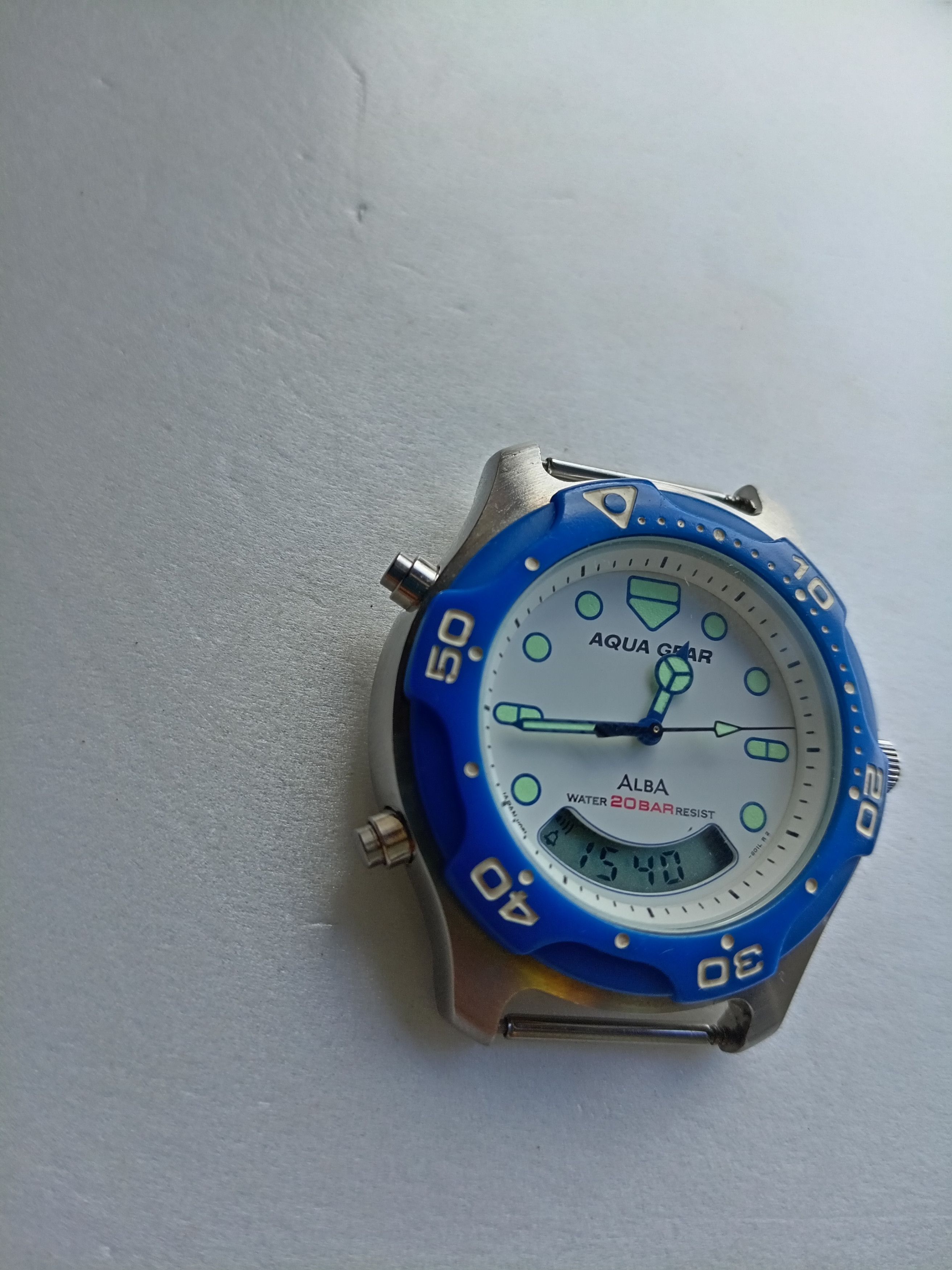 ALBA × Japanese Brand × Seiko Seiko aqua gear watch anadigi Size ONE SIZE - 3 Thumbnail