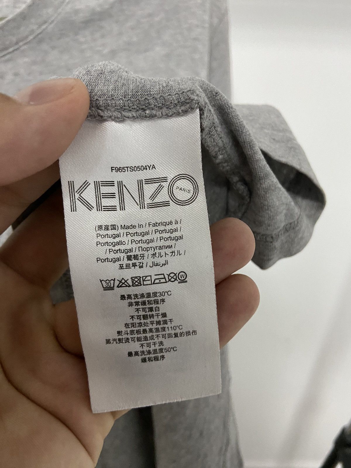 Kenzo × Vintage Kenzo Paris Vintage T Shirt Big Logo Tiger 🐯 Size US M / EU 48-50 / 2 - 6 Thumbnail