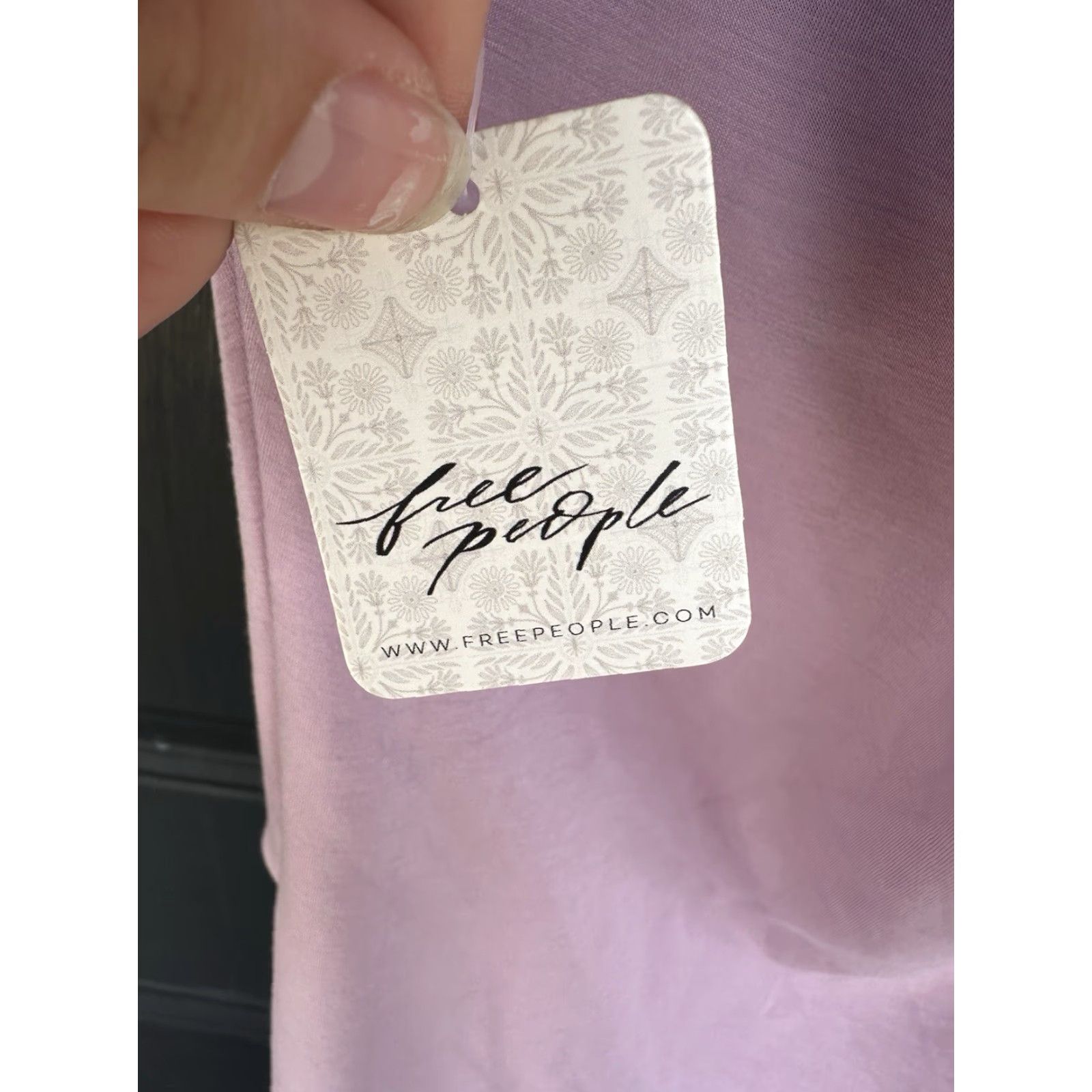 Free People **Free People Amelie Mini Dress Pullover Lavender Size XS** User: **Free People Amelie Mini Pullover Dress Size XS Lavender** Size XS / US 0-2 / IT 36-38 - 4 Thumbnail