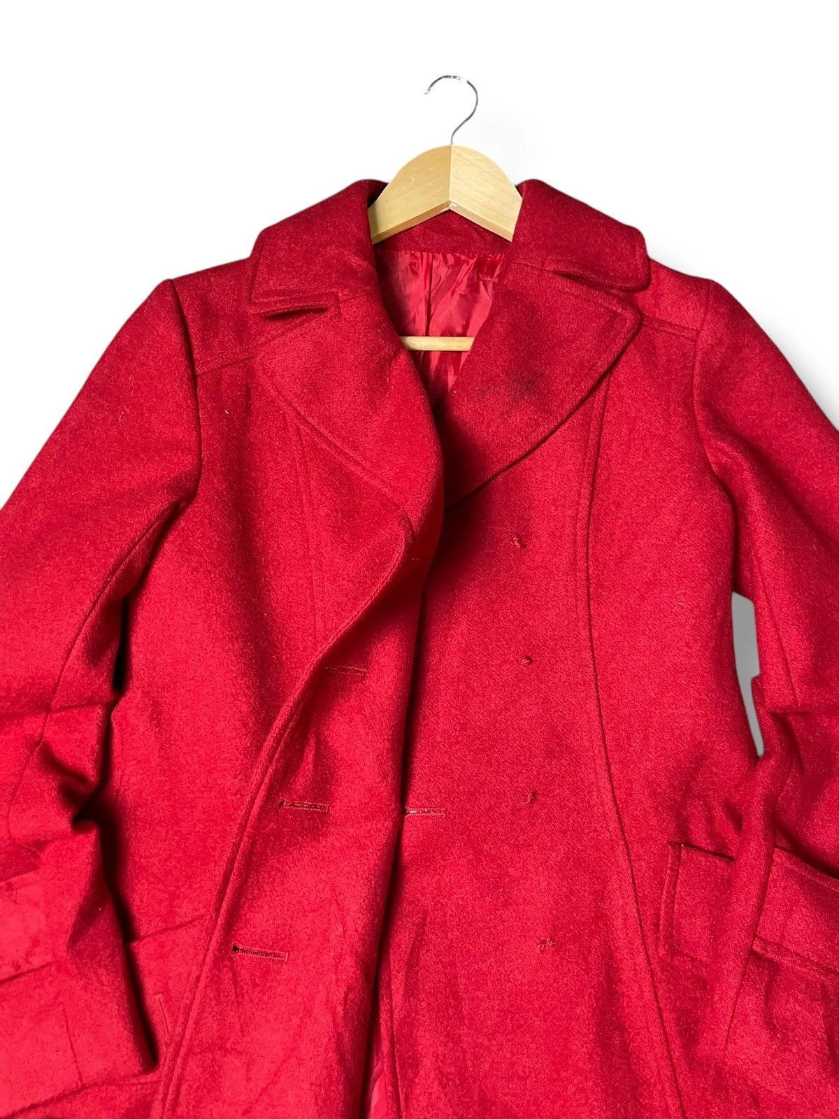 Japanese Brand N, Brand Wool Double Breasted Coat (3) Size US XXS / EU 40 - 9 Thumbnail