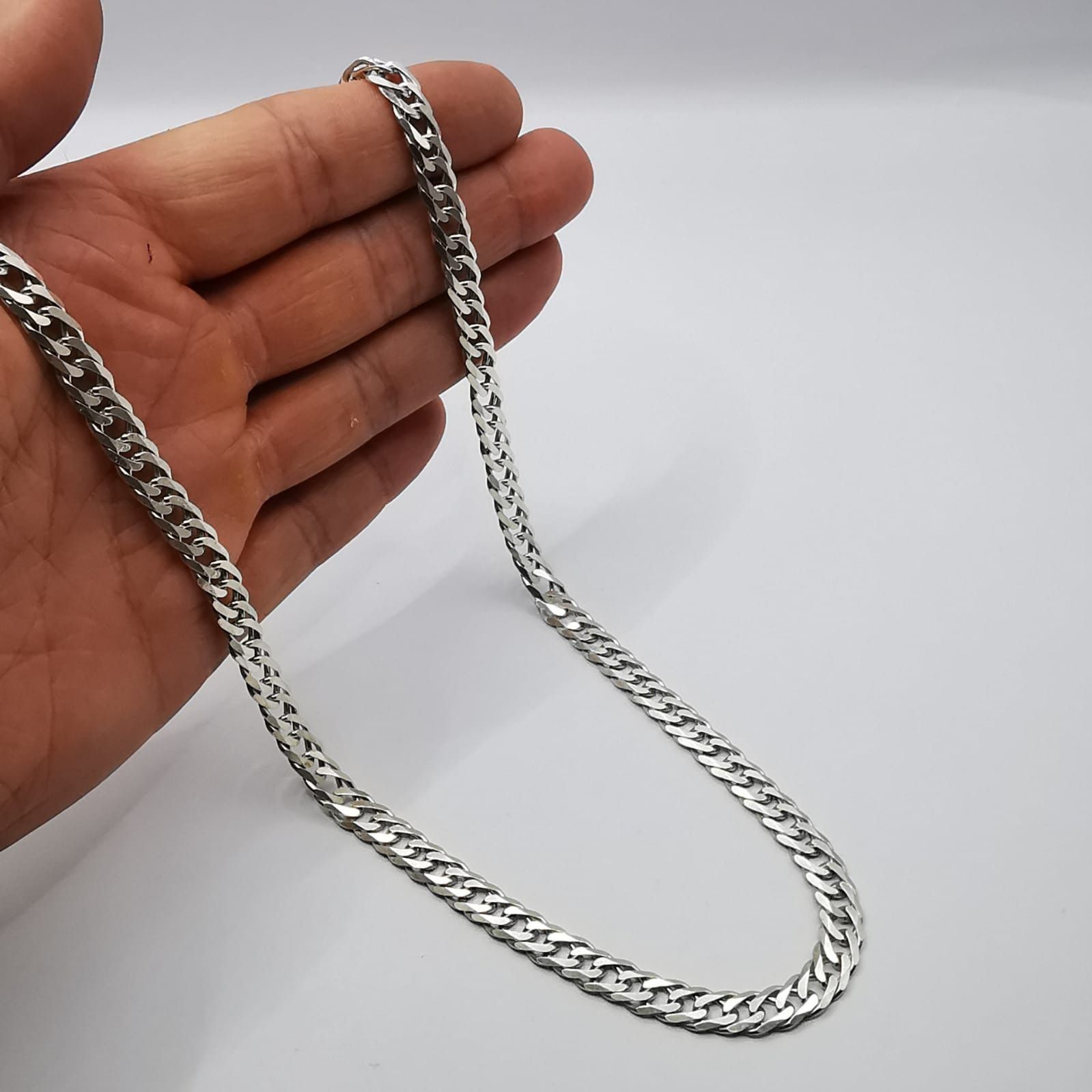 Sterling Silver Vintage Jewelry Chain, 925 Sterling Silver 34,93g Size ONE SIZE - 2 Thumbnail